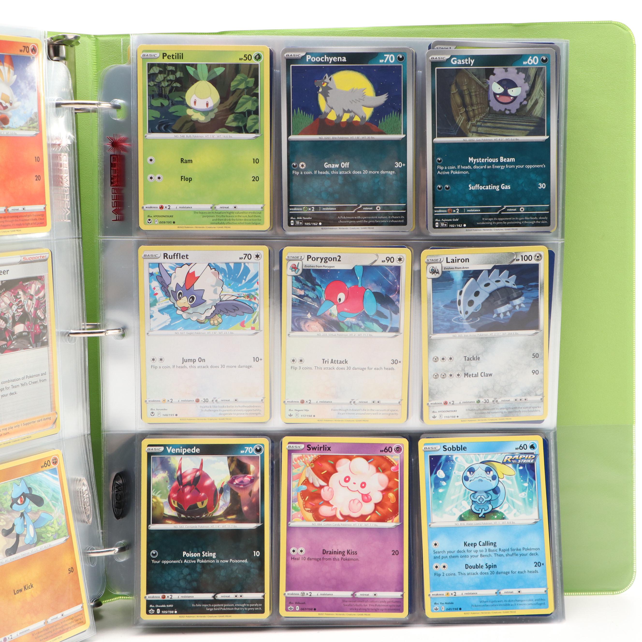 Pokémon Card Collection Featuring Holos and More, 2020s