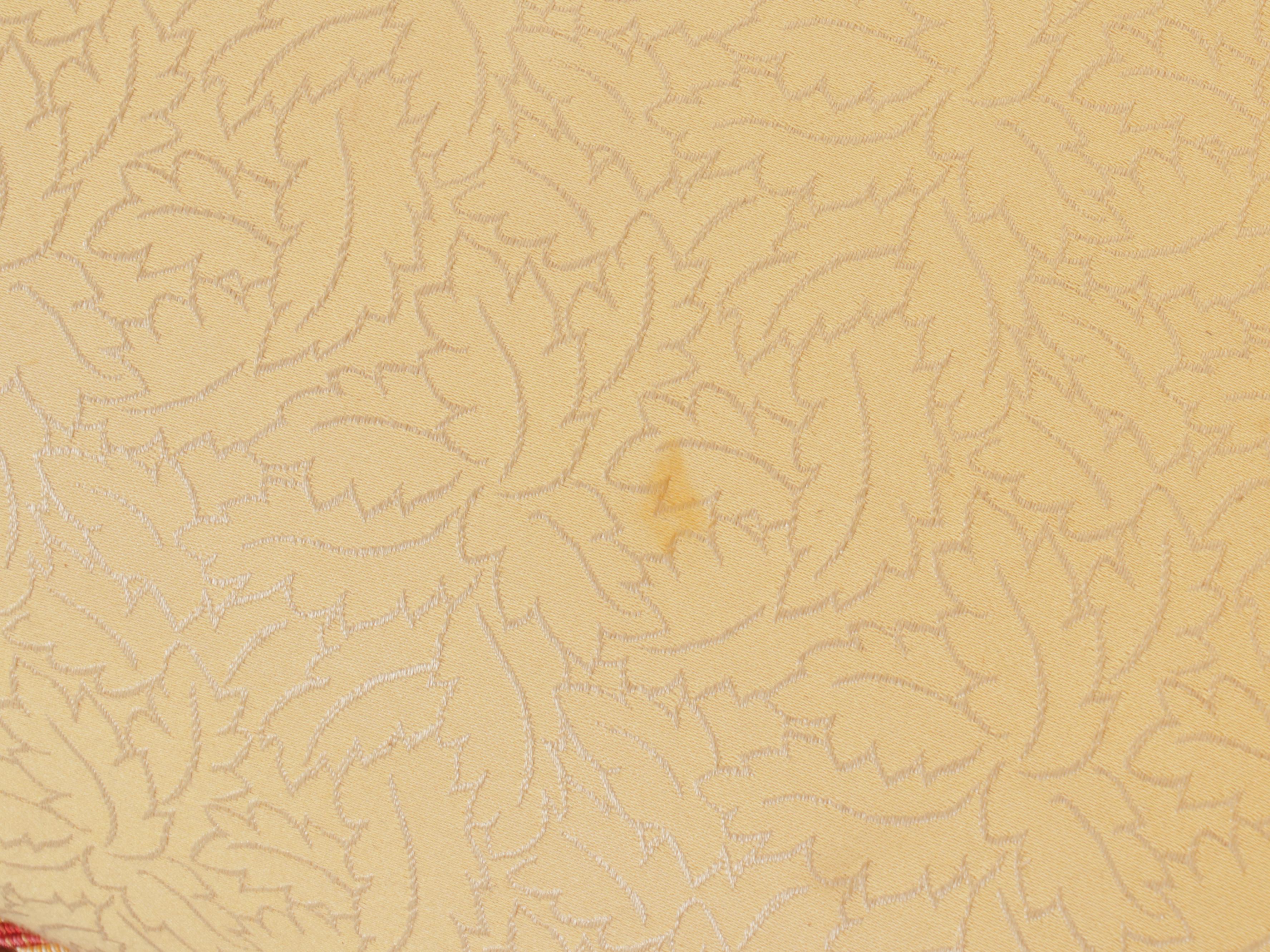 Victorian Style Mahogany Upholstered Sofa