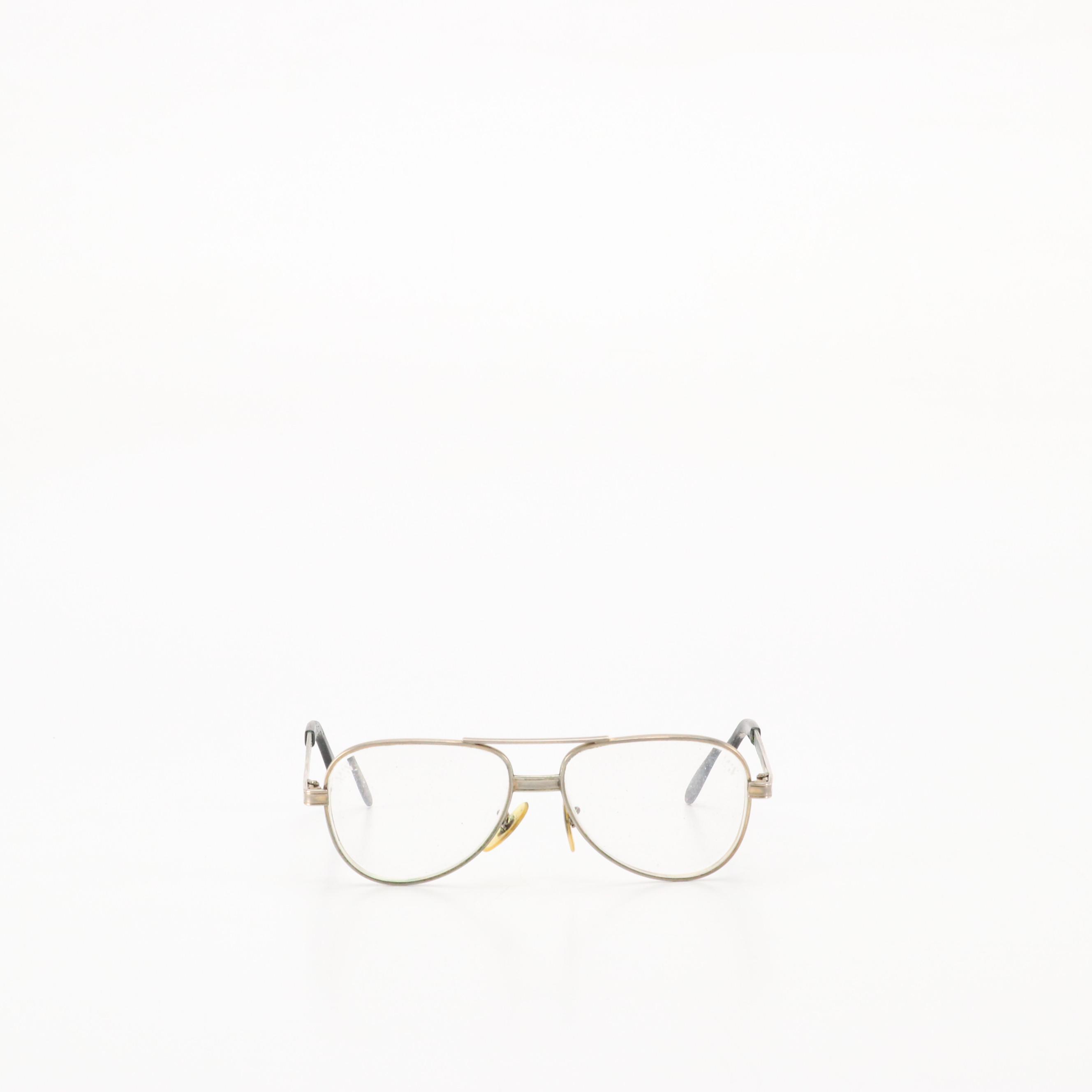 Vintage Prescription Pilot Sunglasses and Eyeglasses from Metzler and More