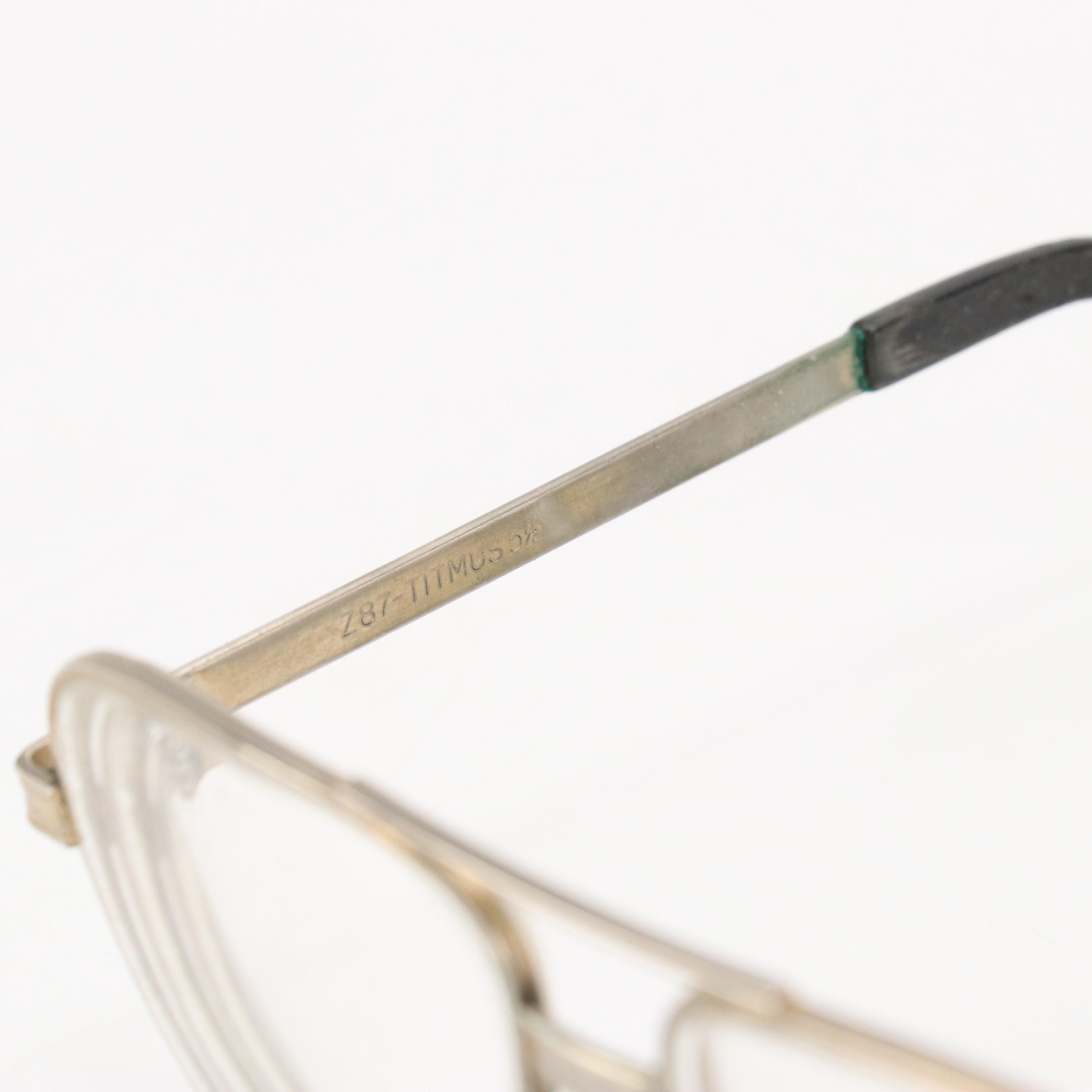 Vintage Prescription Pilot Sunglasses and Eyeglasses from Metzler and More