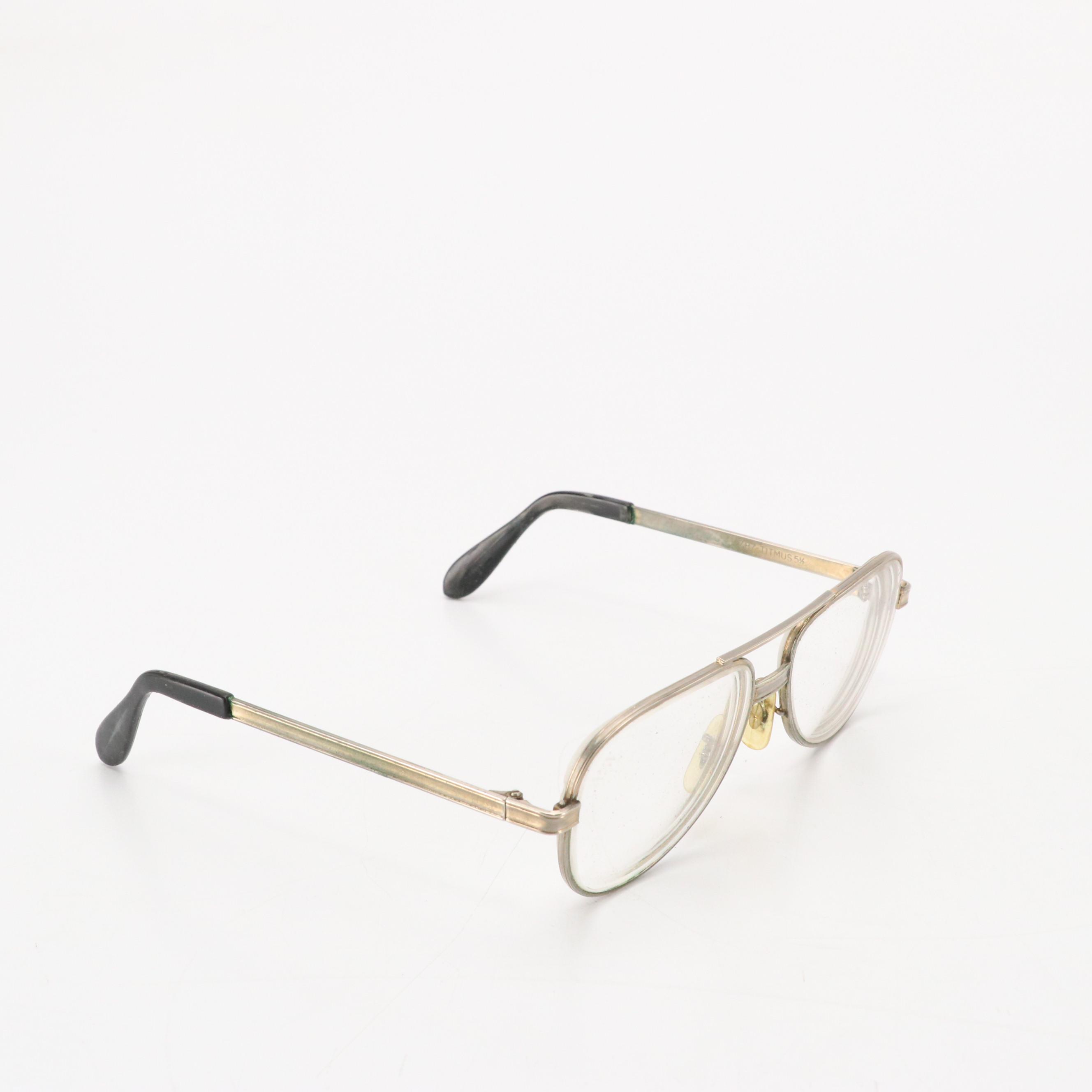 Vintage Prescription Pilot Sunglasses and Eyeglasses from Metzler and More