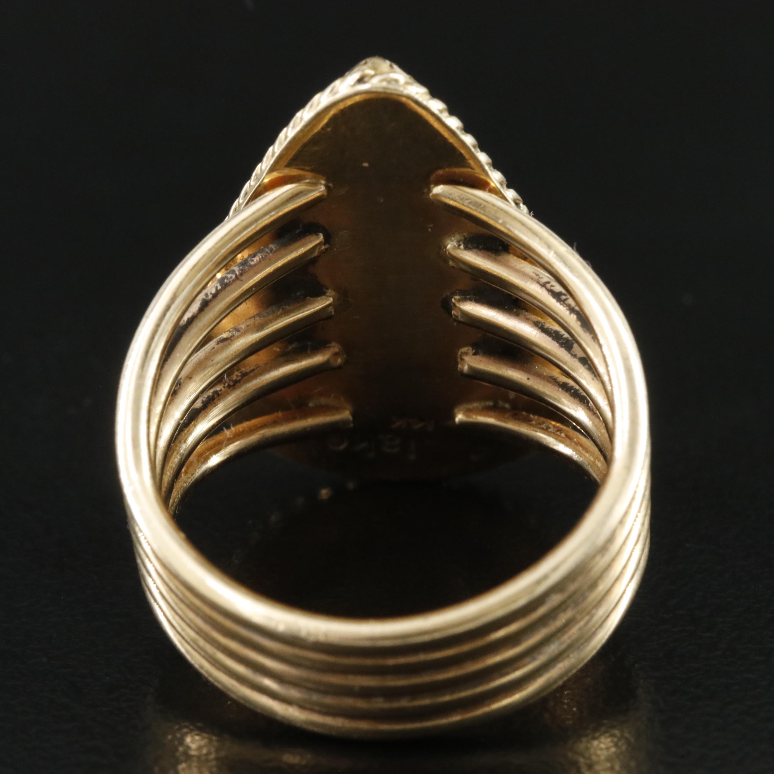 Albert Jake 14K Turquoise Ring