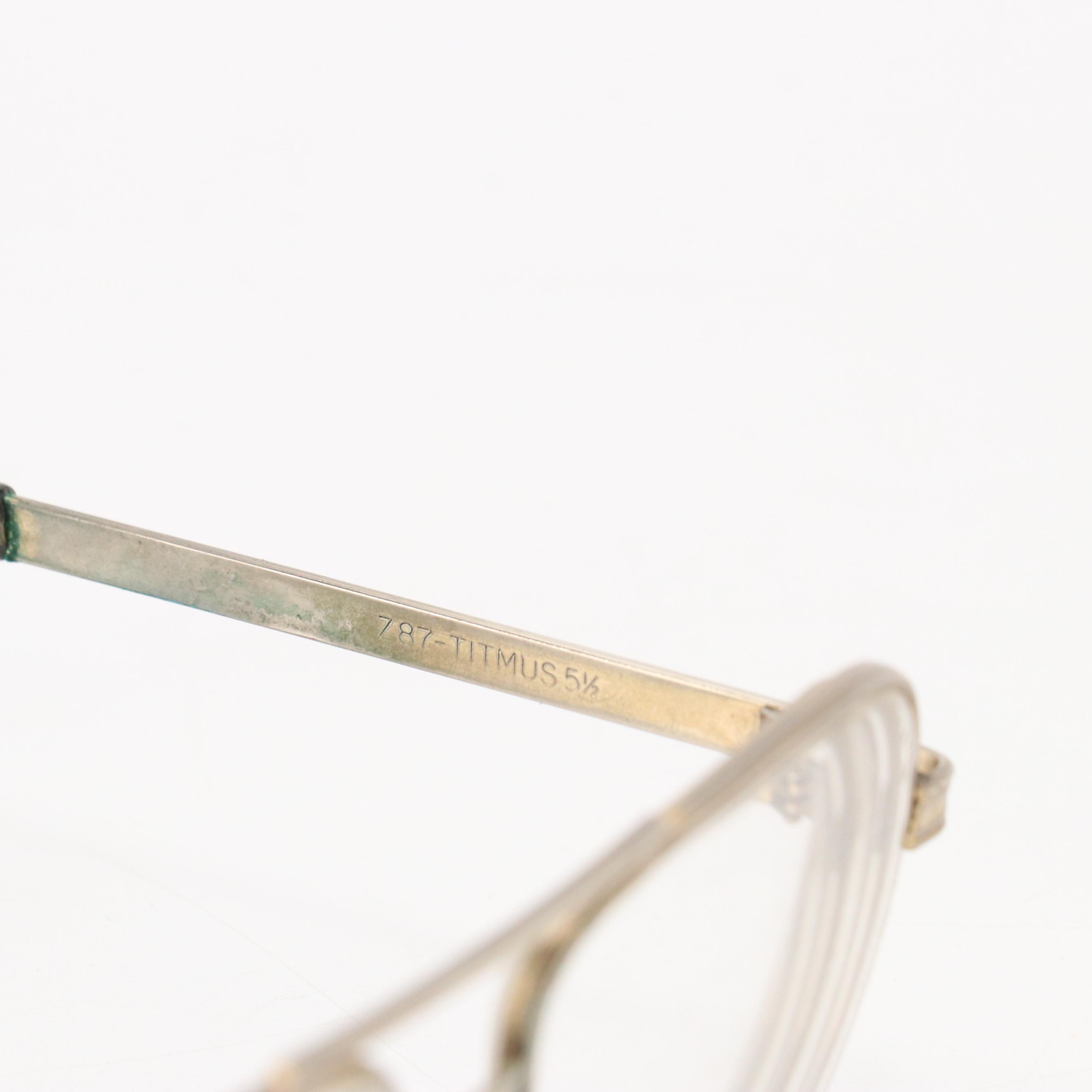 Vintage Prescription Pilot Sunglasses and Eyeglasses from Metzler and More