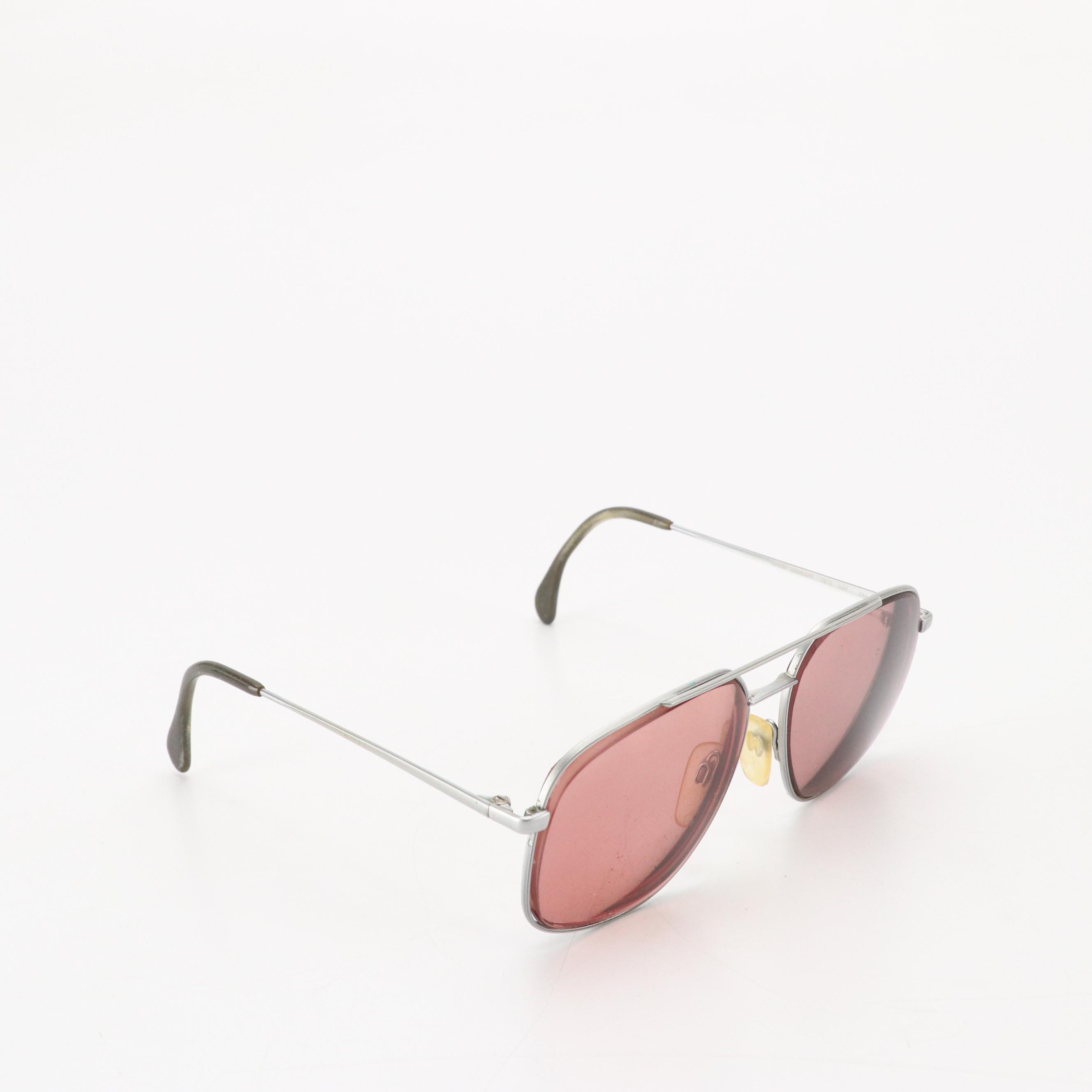 Vintage Prescription Pilot Sunglasses and Eyeglasses from Metzler and More