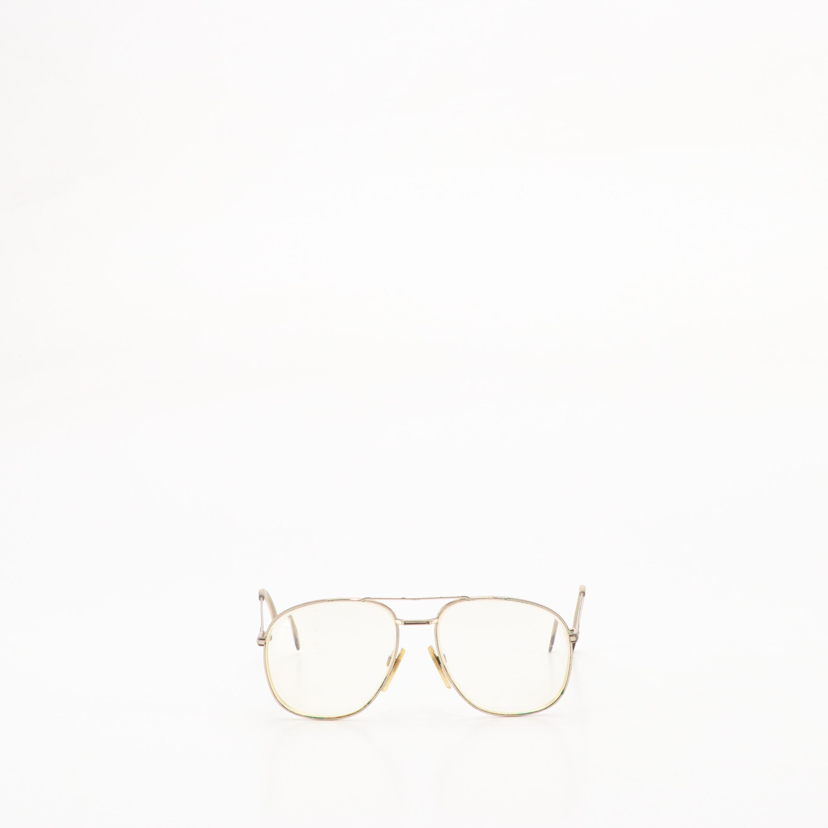 Vintage Prescription Pilot Sunglasses and Eyeglasses from Metzler and More