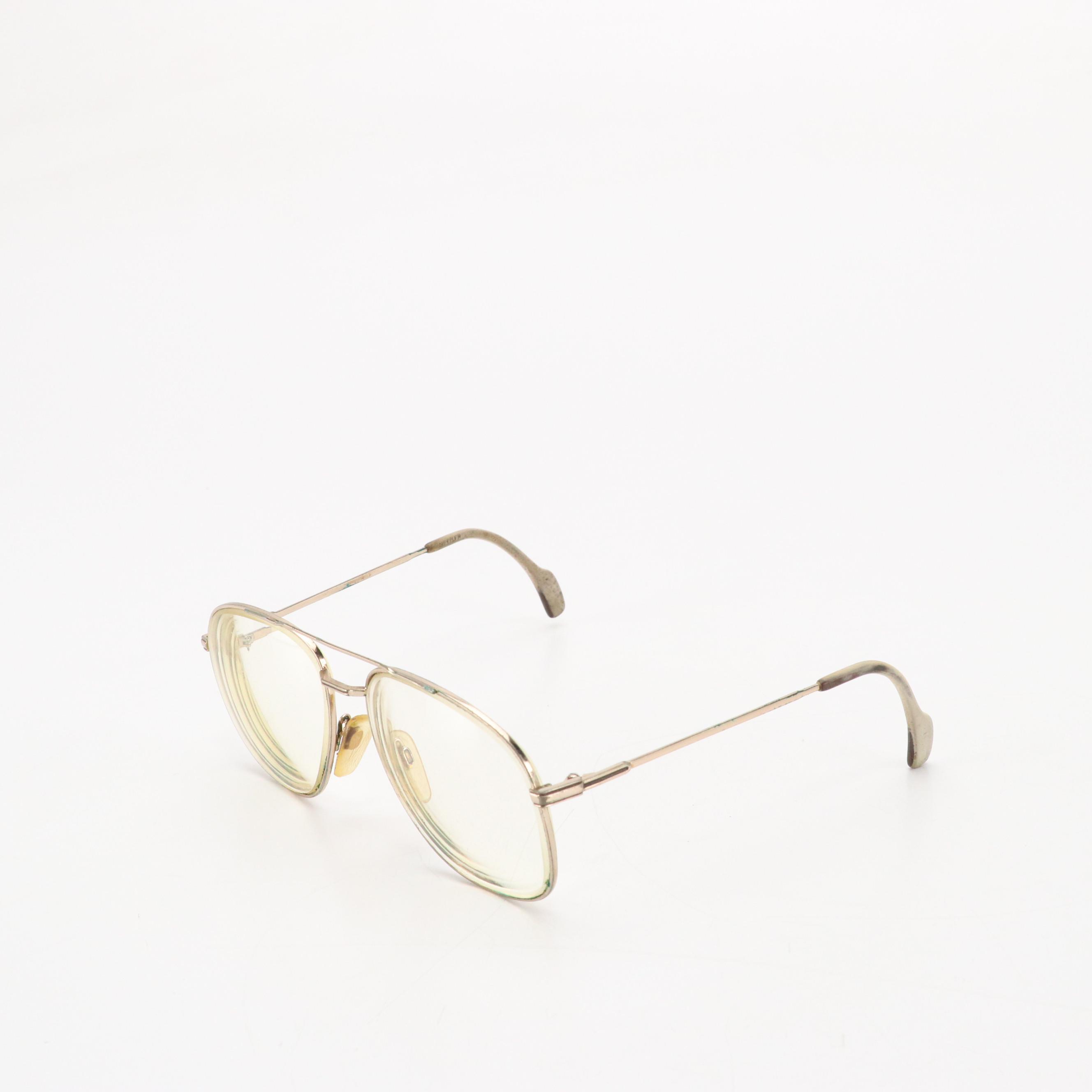 Vintage Prescription Pilot Sunglasses and Eyeglasses from Metzler and More