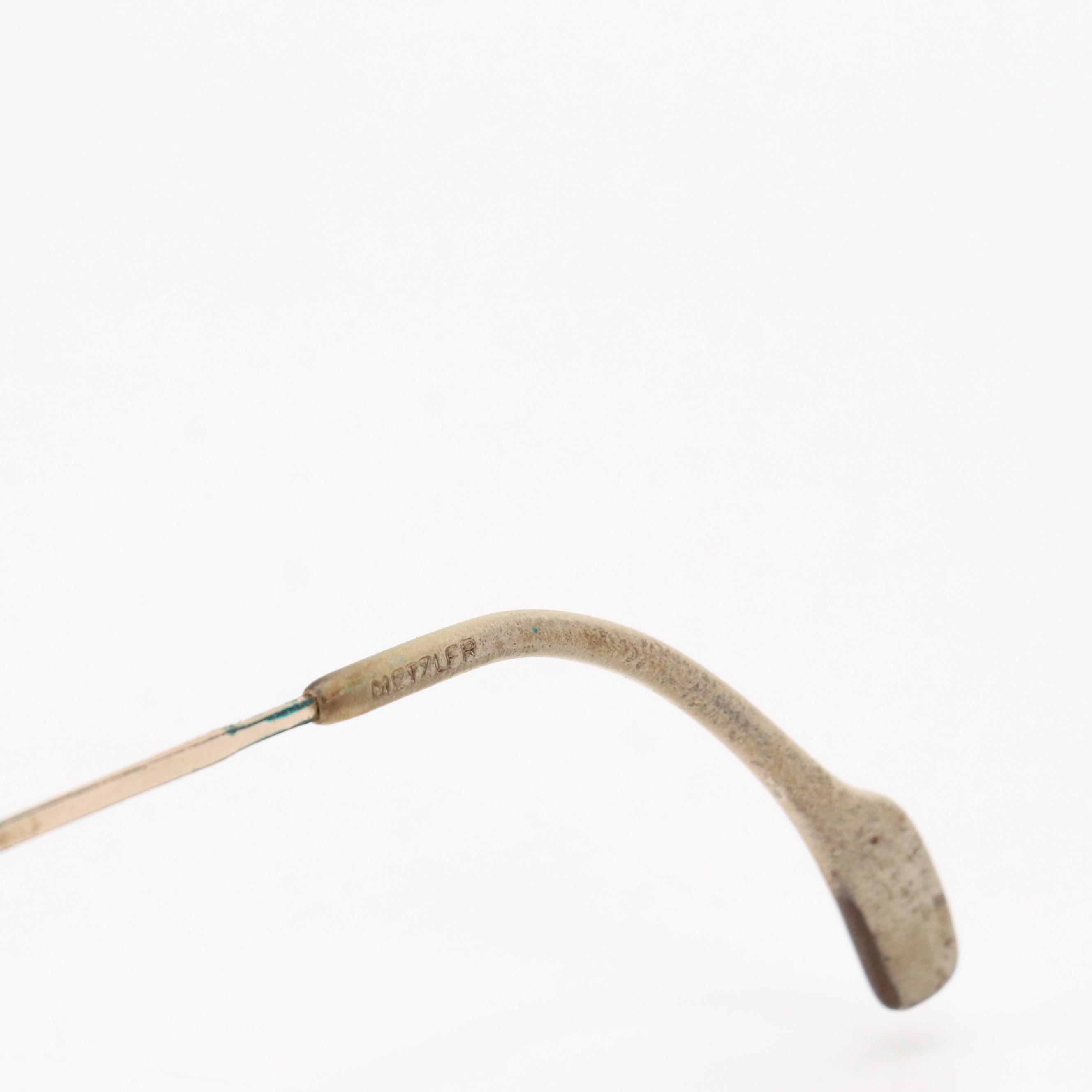 Vintage Prescription Pilot Sunglasses and Eyeglasses from Metzler and More