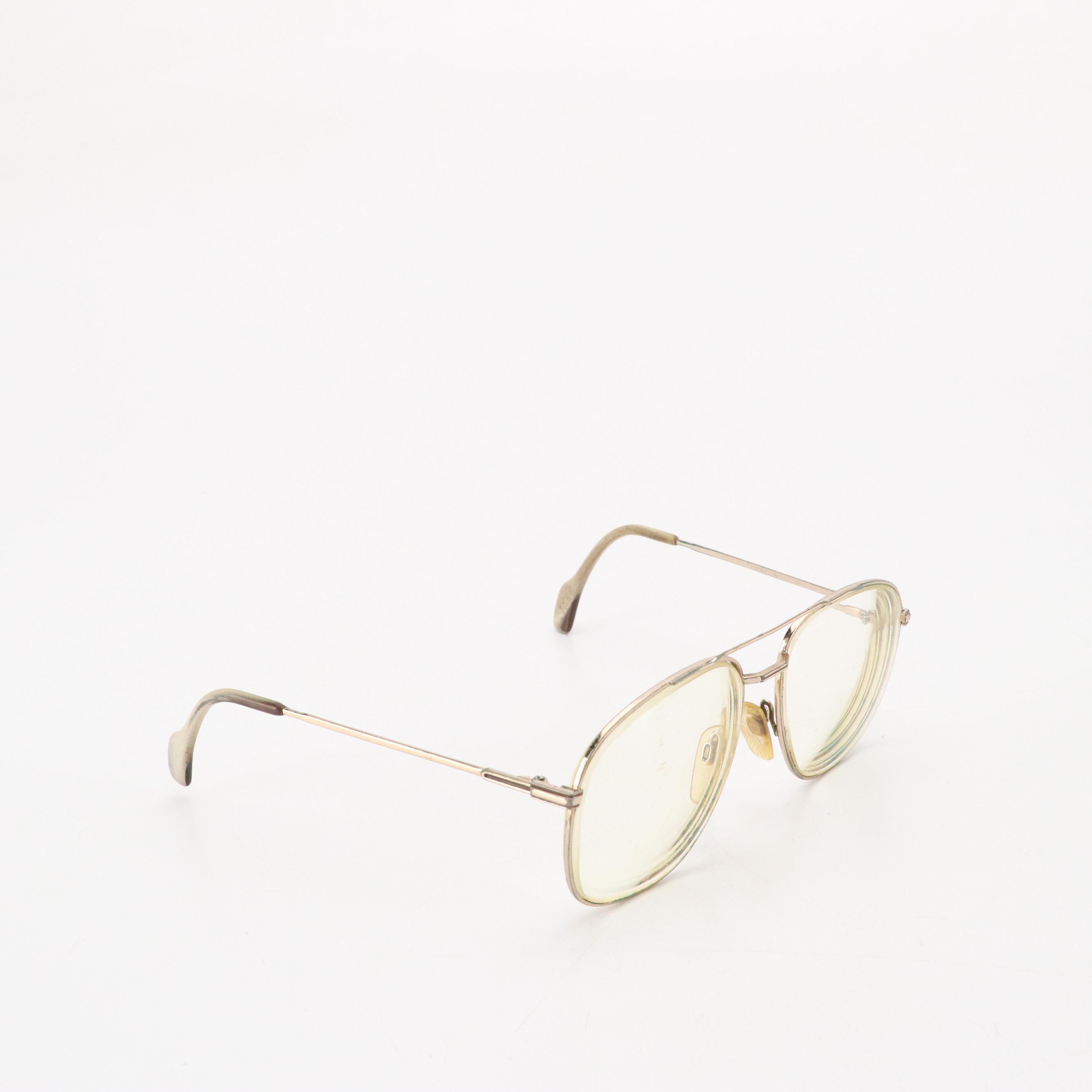 Vintage Prescription Pilot Sunglasses and Eyeglasses from Metzler and More