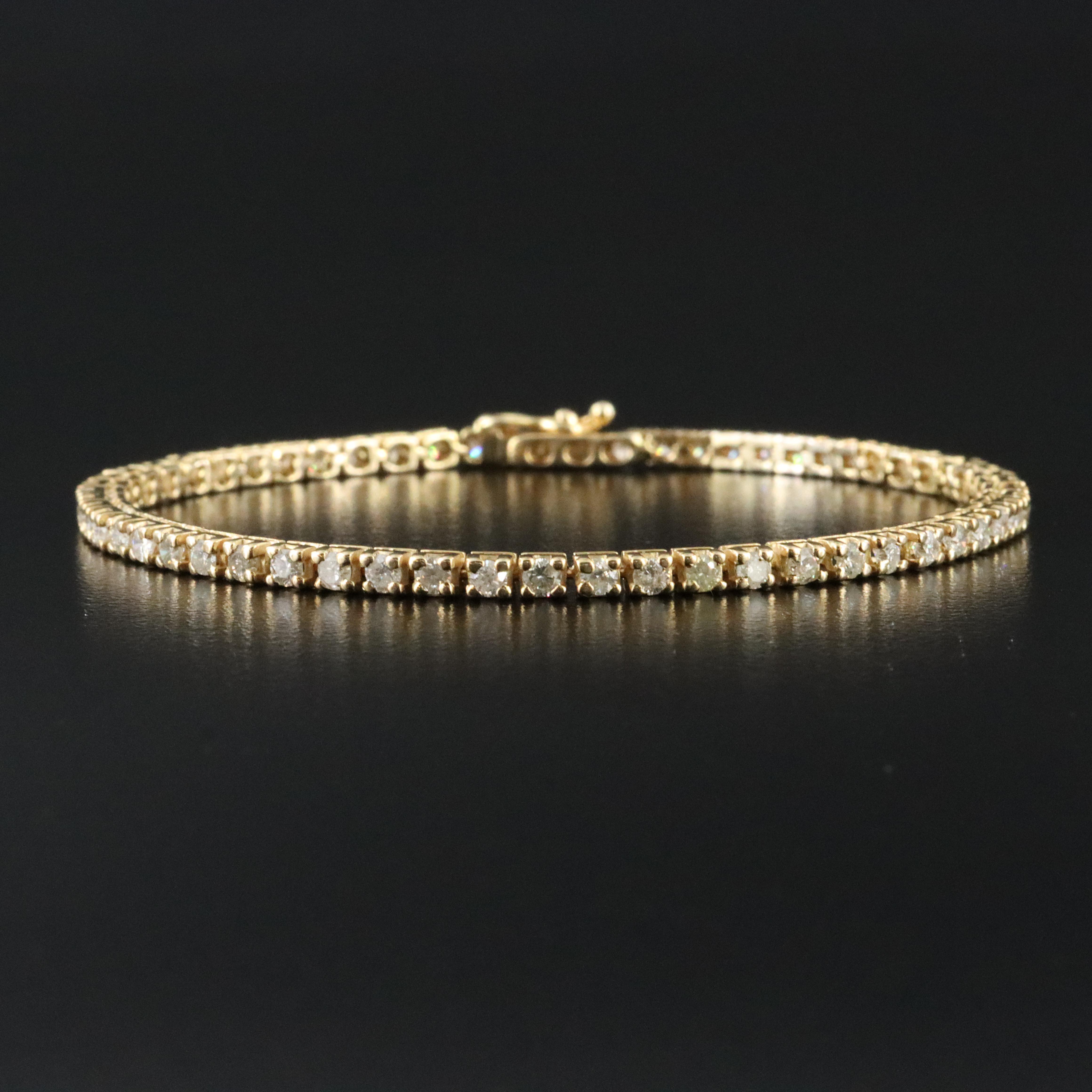 14K 2.65 CTW Diamond Bracelet