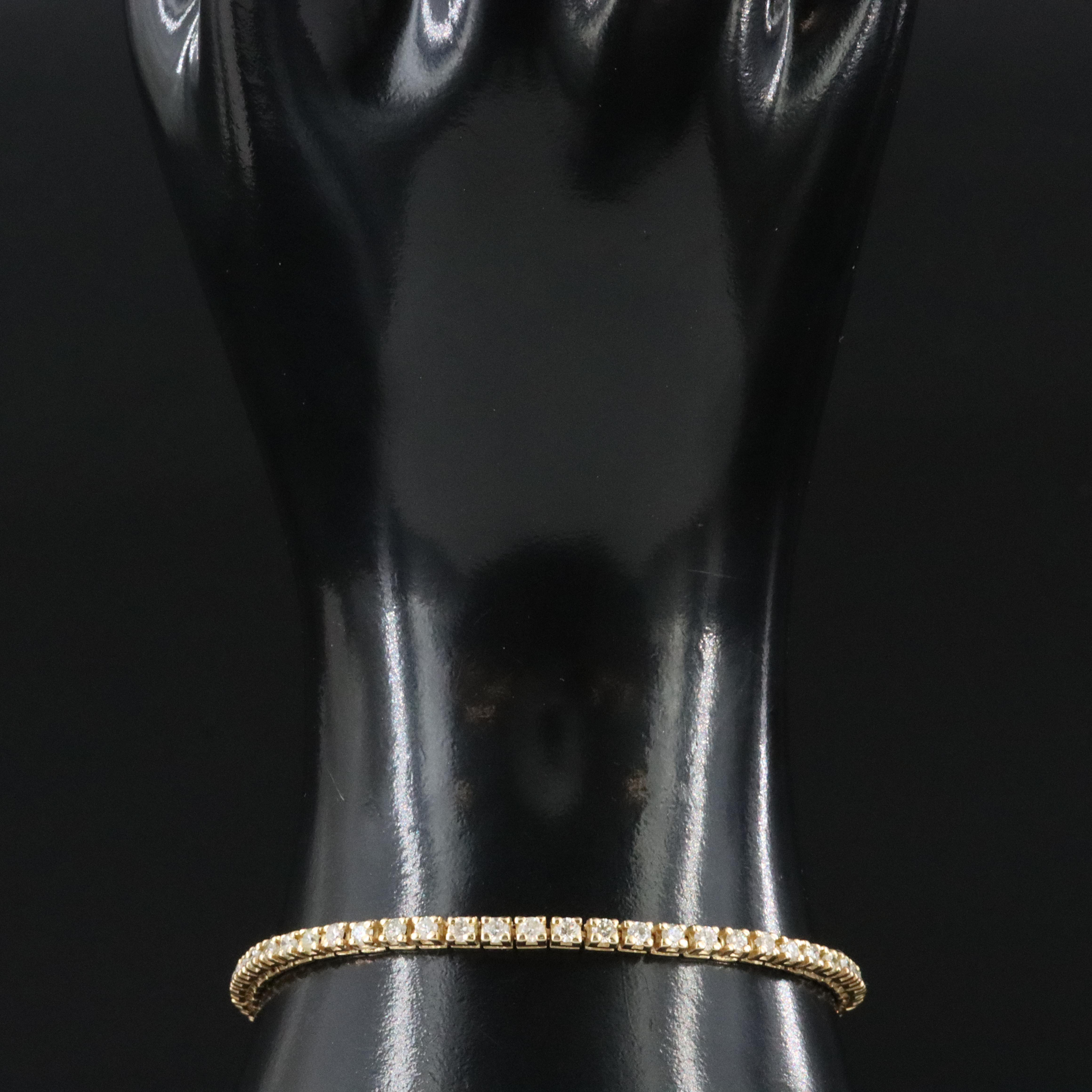 14K 2.65 CTW Diamond Bracelet
