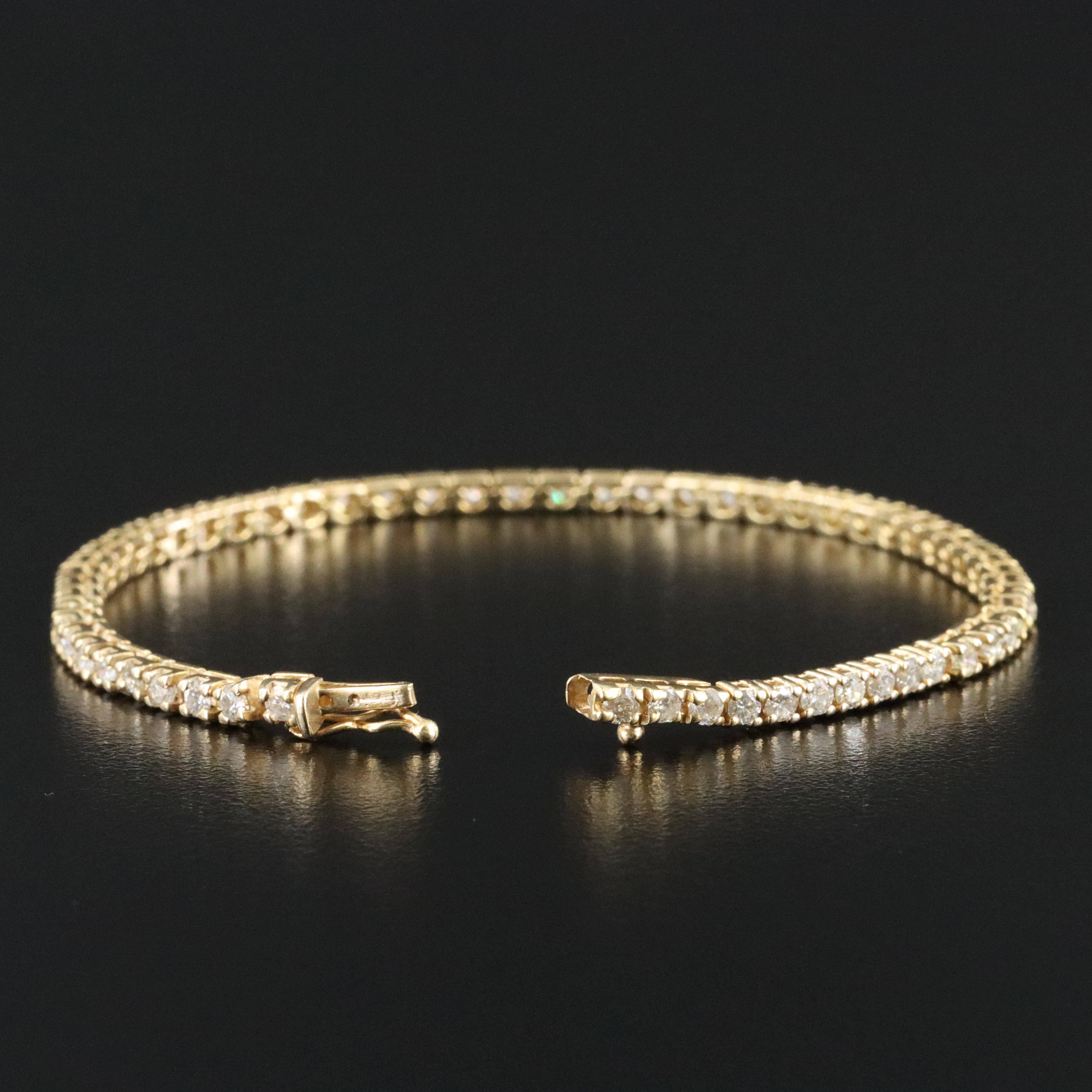 14K 2.65 CTW Diamond Bracelet