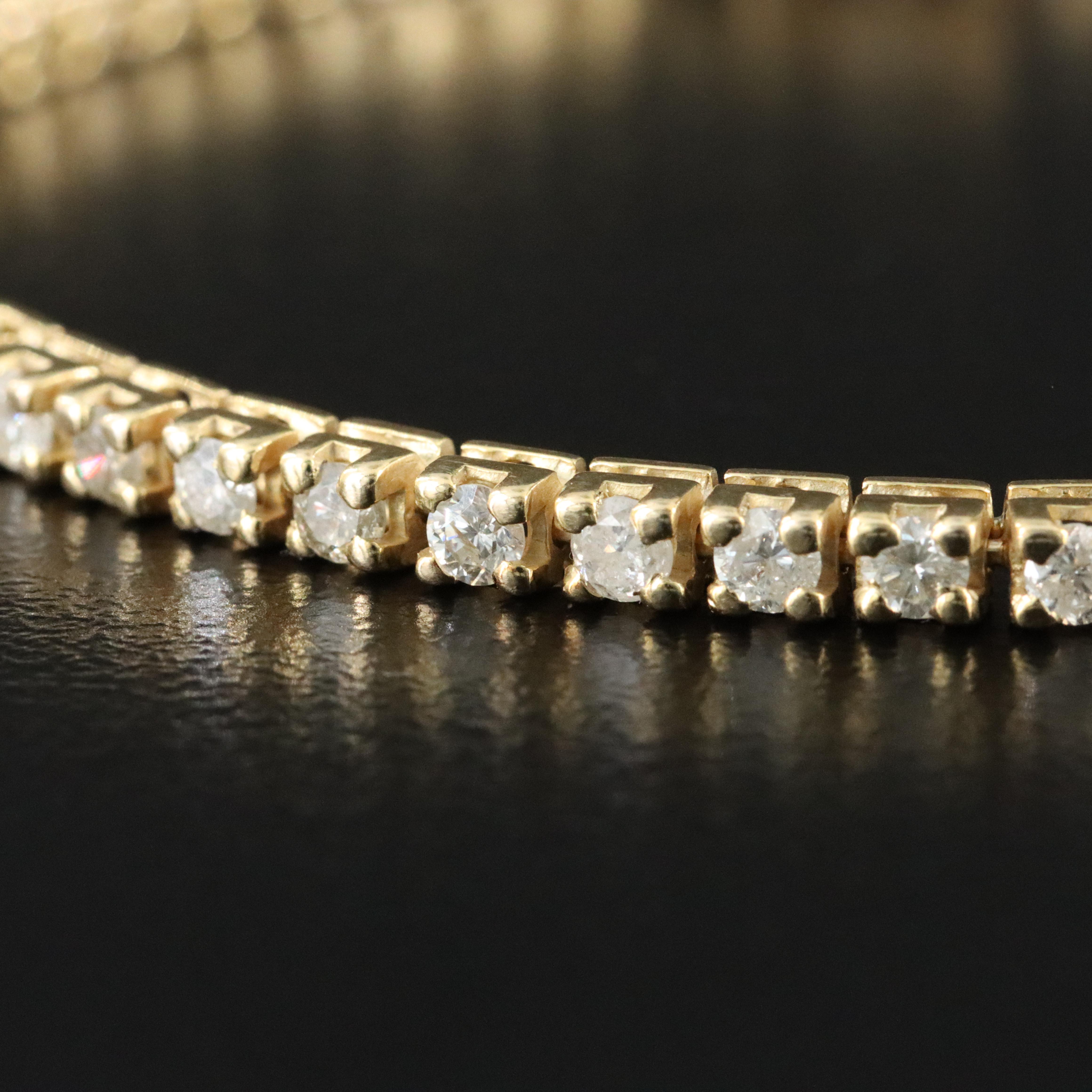 14K 2.65 CTW Diamond Bracelet