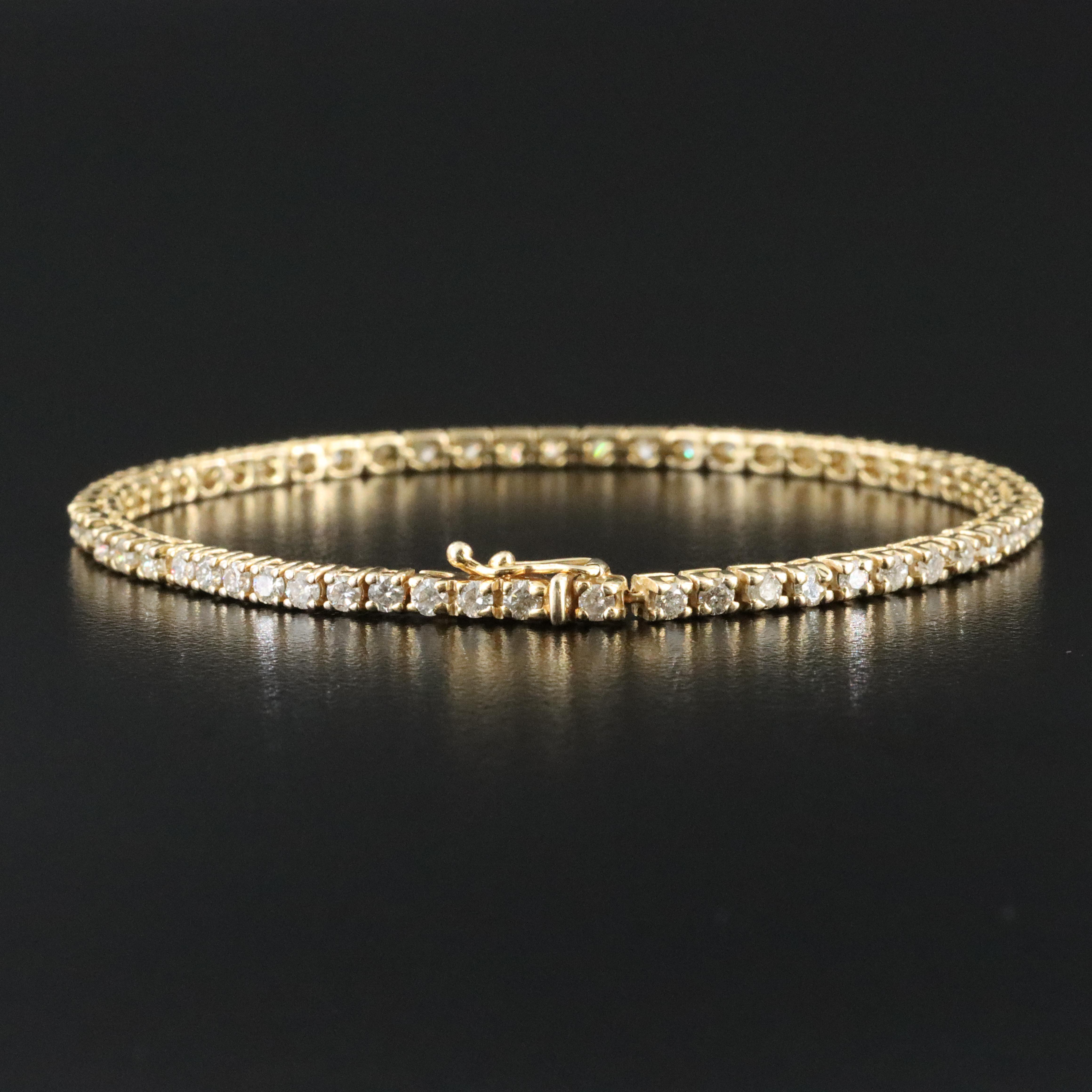 14K 2.65 CTW Diamond Bracelet