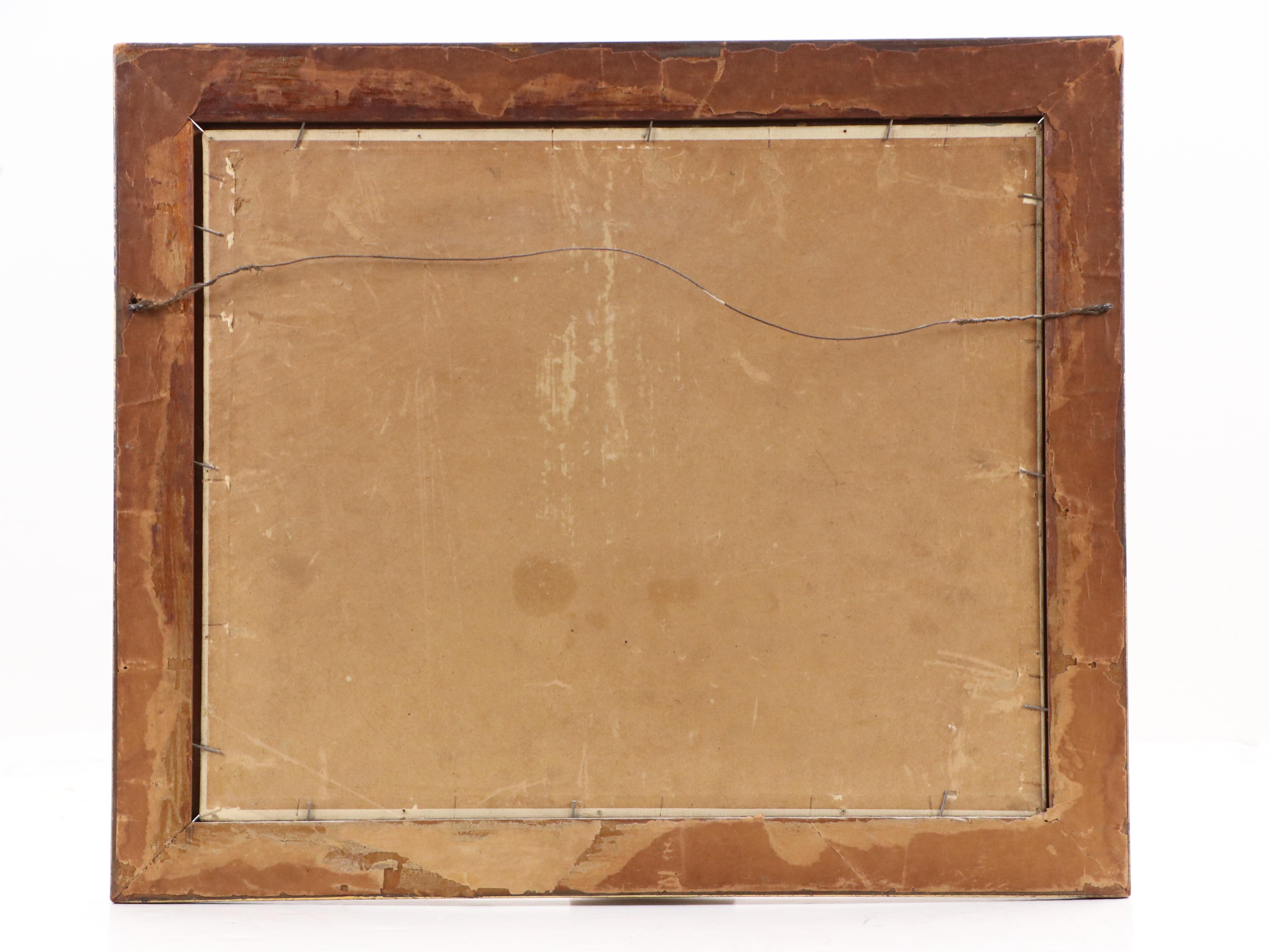 J. Barry Greene Post-Impressionist Oil Painting "The Aqueducts," 1929