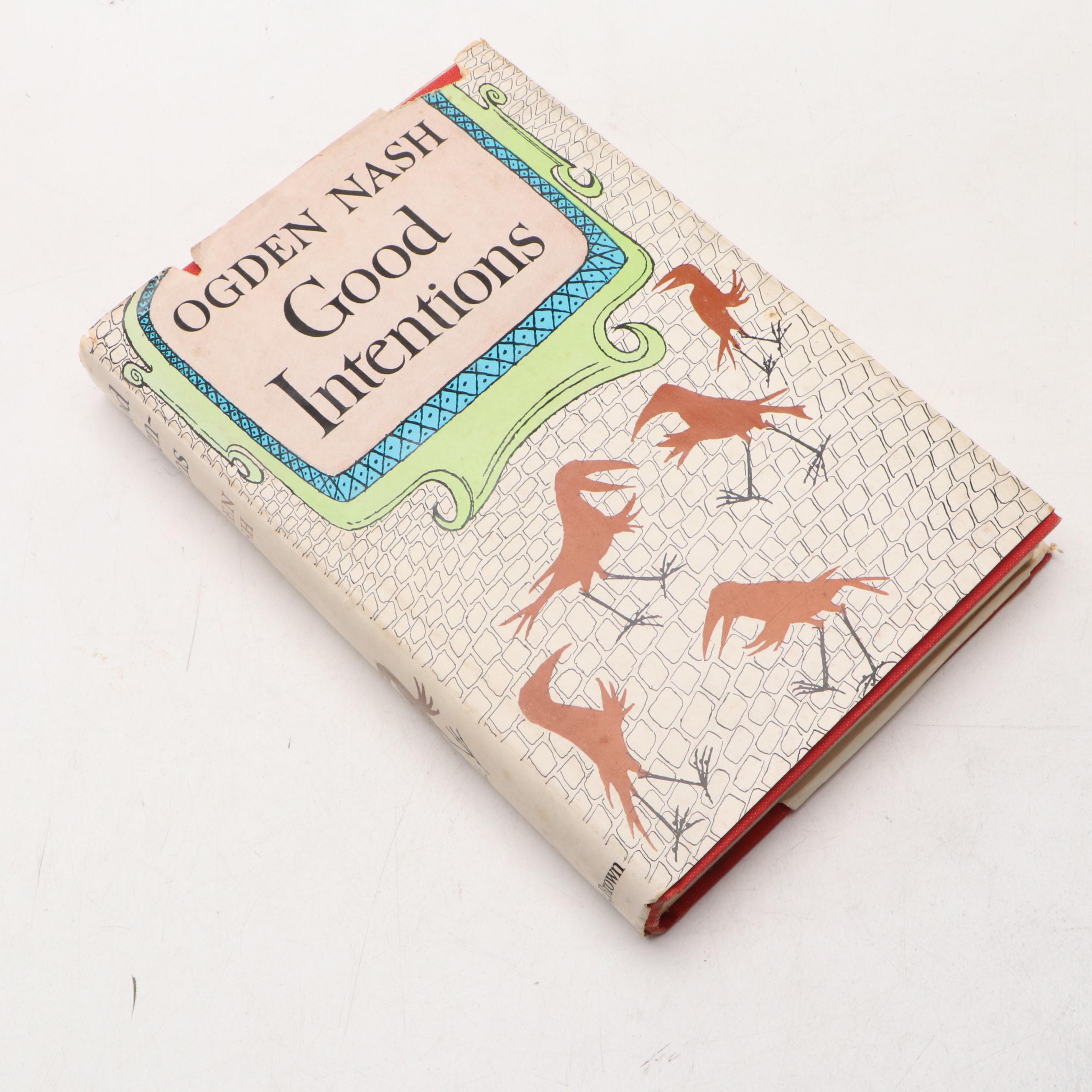 "Good Intentions," "The Private Dining Room," and More Ogden Nash Poetry Books