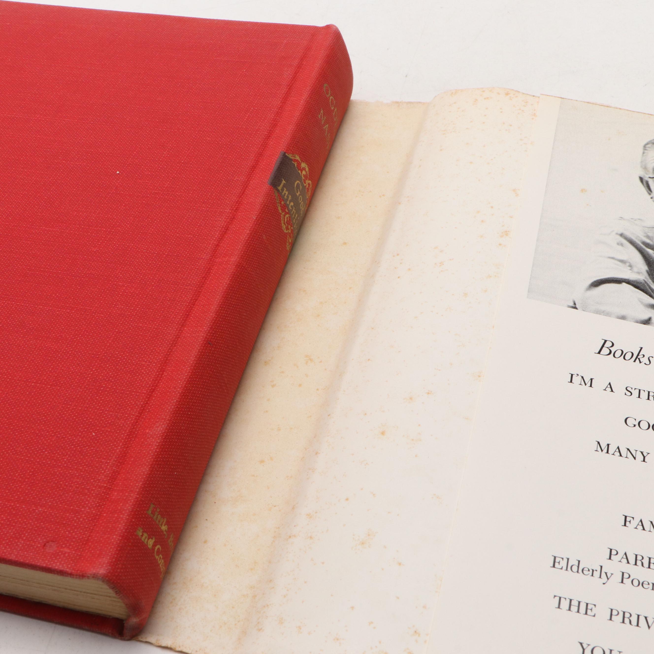 "Good Intentions," "The Private Dining Room," and More Ogden Nash Poetry Books