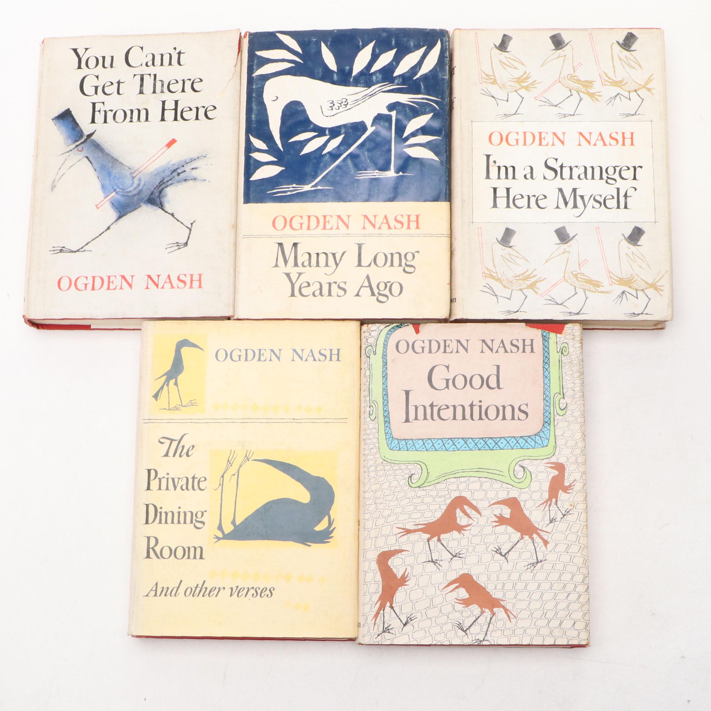 "Good Intentions," "The Private Dining Room," and More Ogden Nash Poetry Books