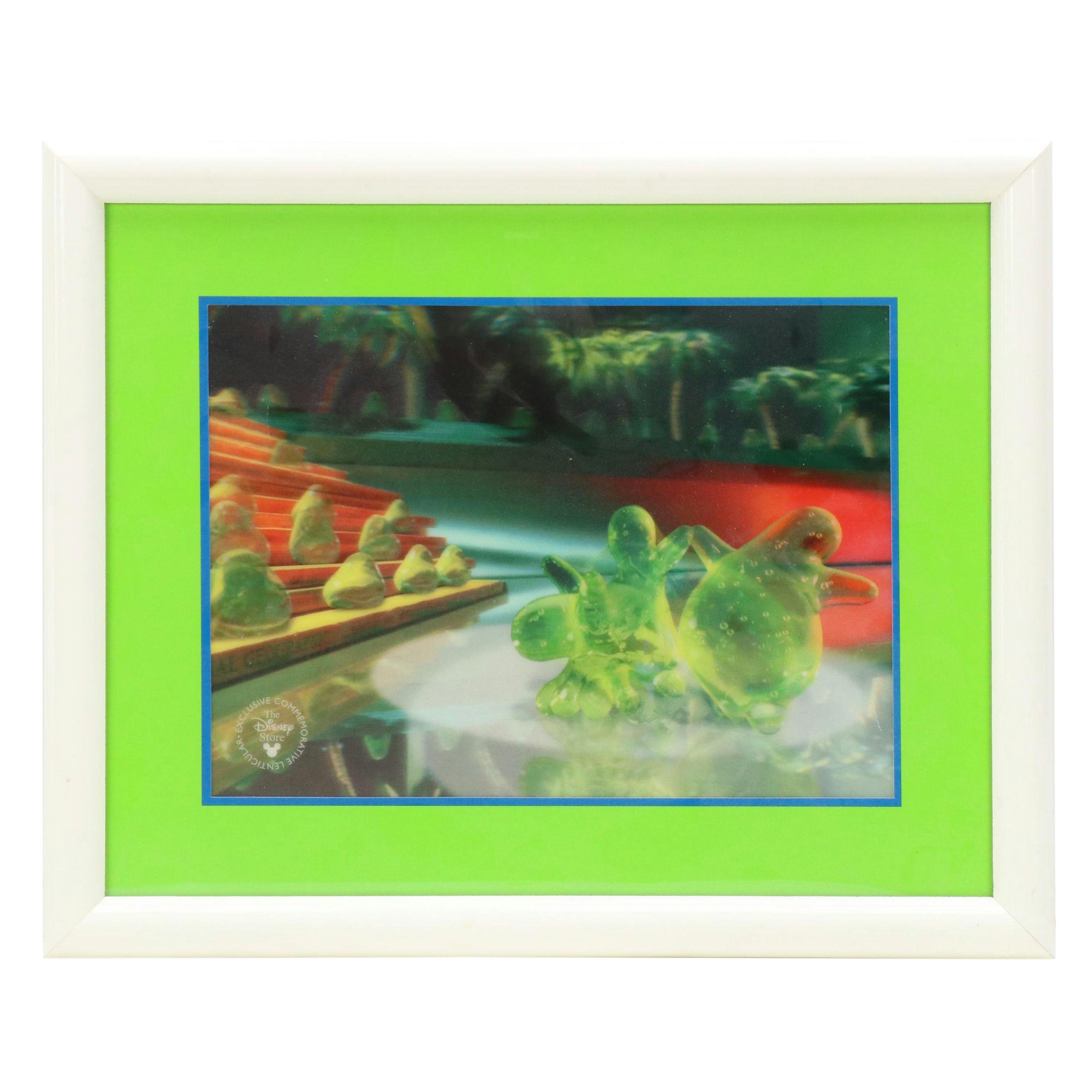 The Disney Store "Flubber" Commemorative Lenticular Print