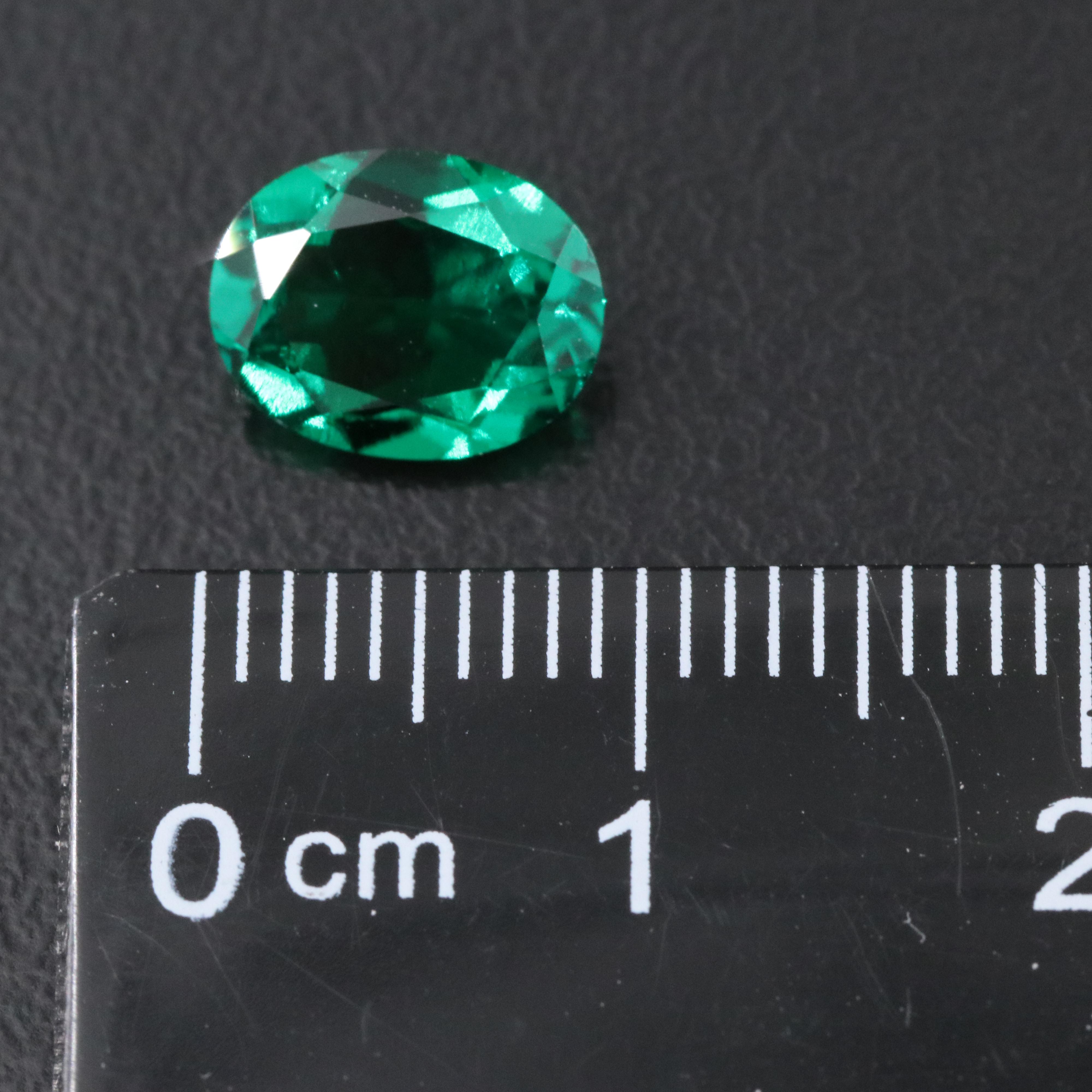 Loose 1.46 CT Lab Grown Emerald