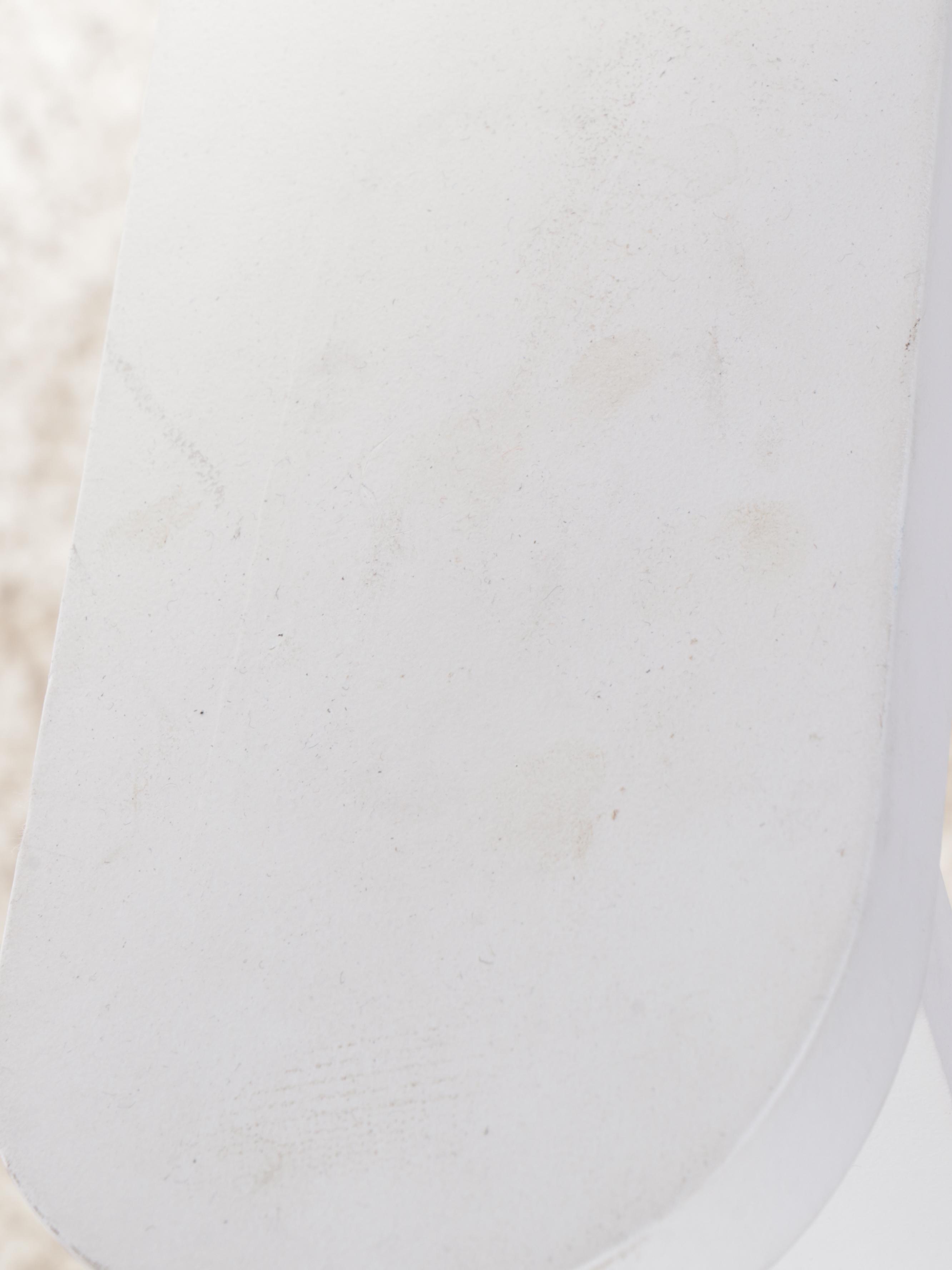 Traditional Style Painted White Hall Tree