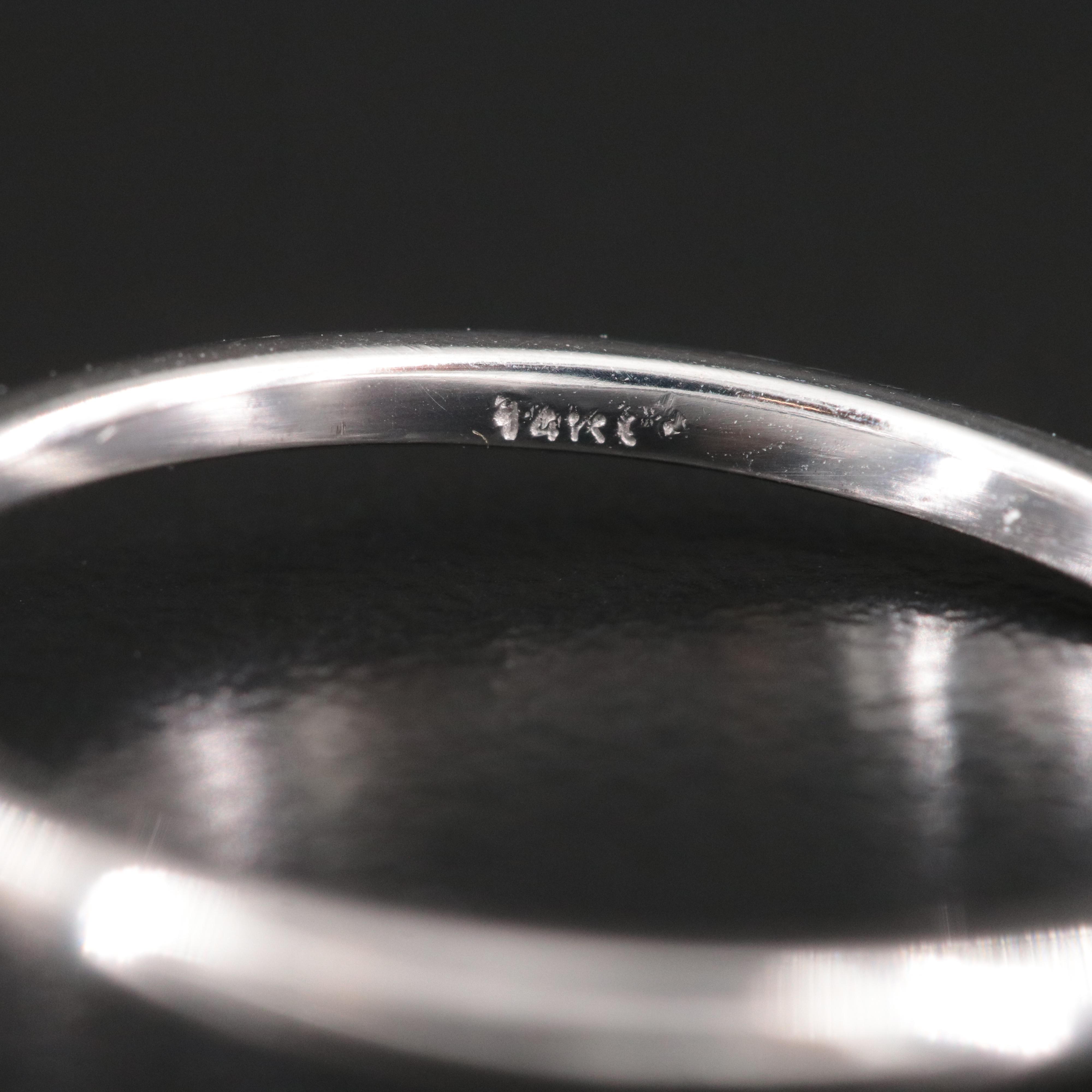 14K 1.74 CT Diamond Solitaire Ring with IGI Report