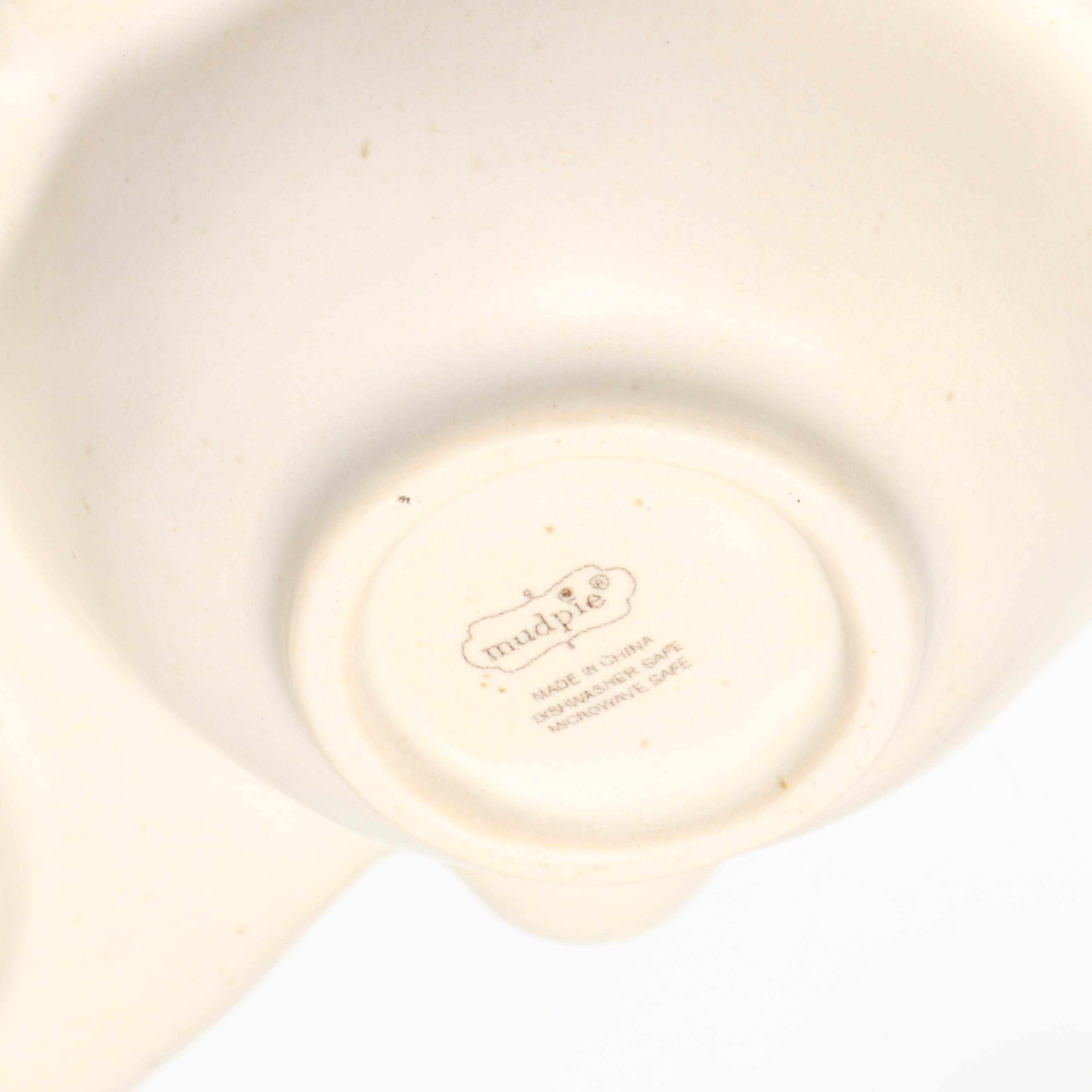 Homer Laughlin "Fiesta" Shell Plates with Oyster Serving Dish and Turtle Dip Set