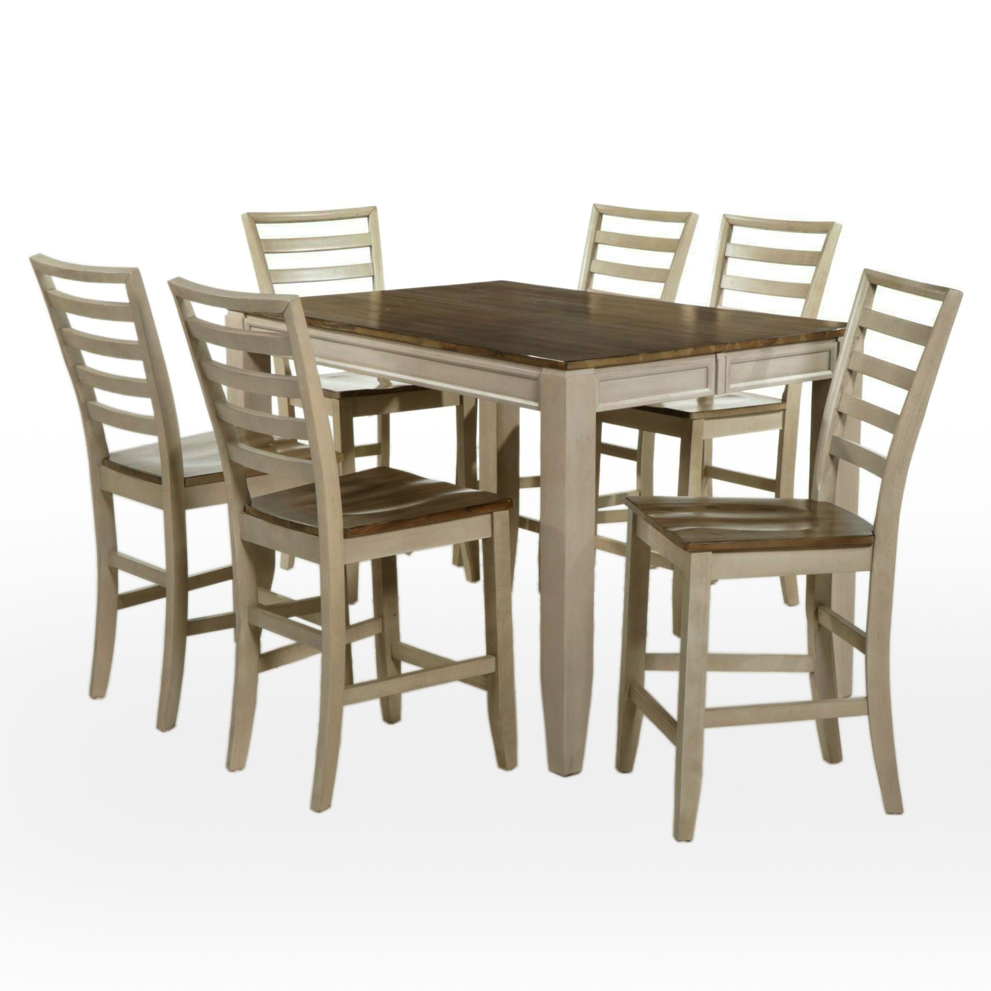 Steve Silver High-Top Dining Table with Six Chairs