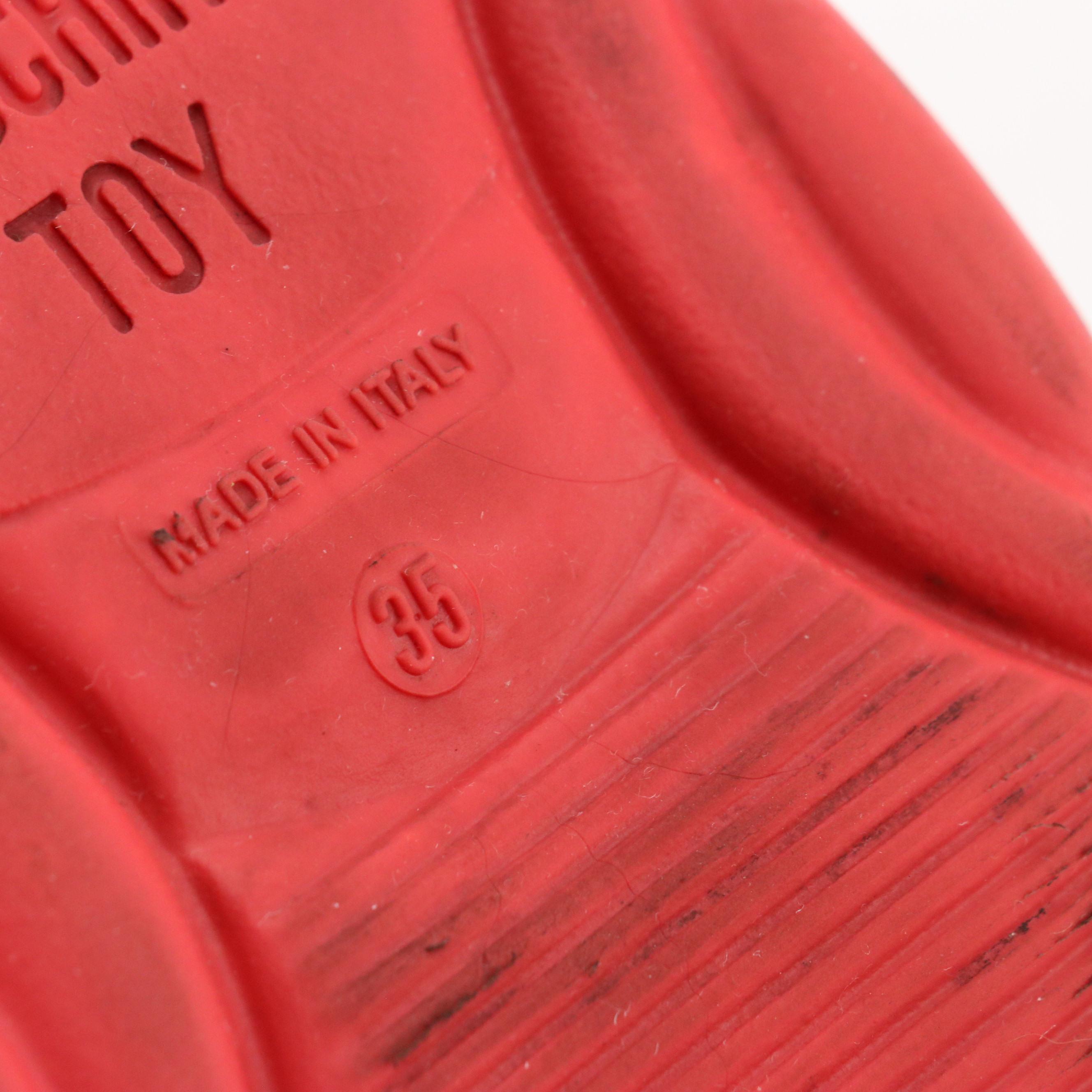 Moschino Couture "Fluo" Multicolor Roller-Skate Style Sneakers