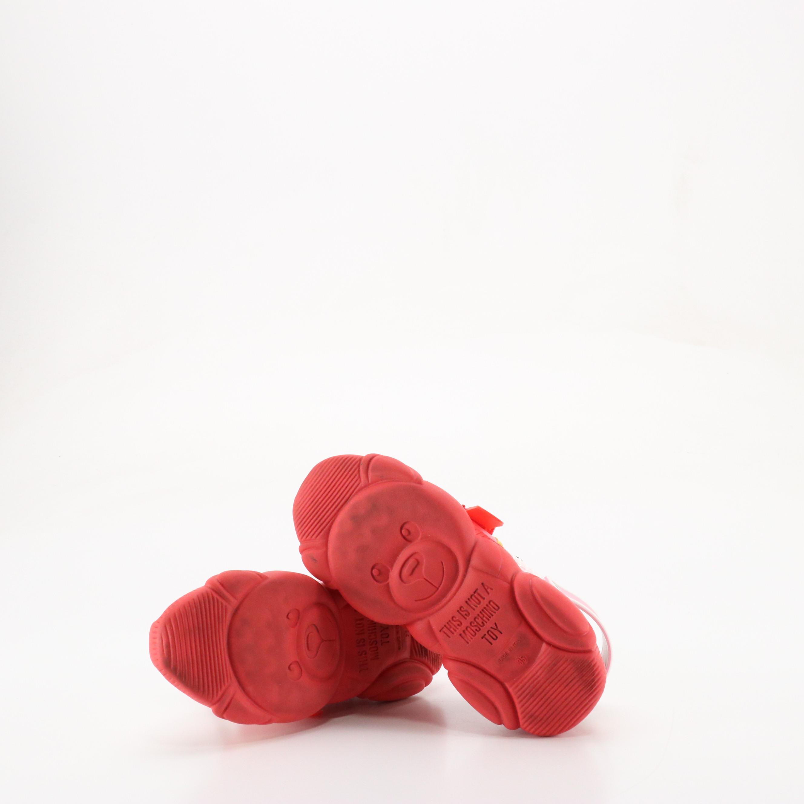 Moschino Couture "Fluo" Multicolor Roller-Skate Style Sneakers