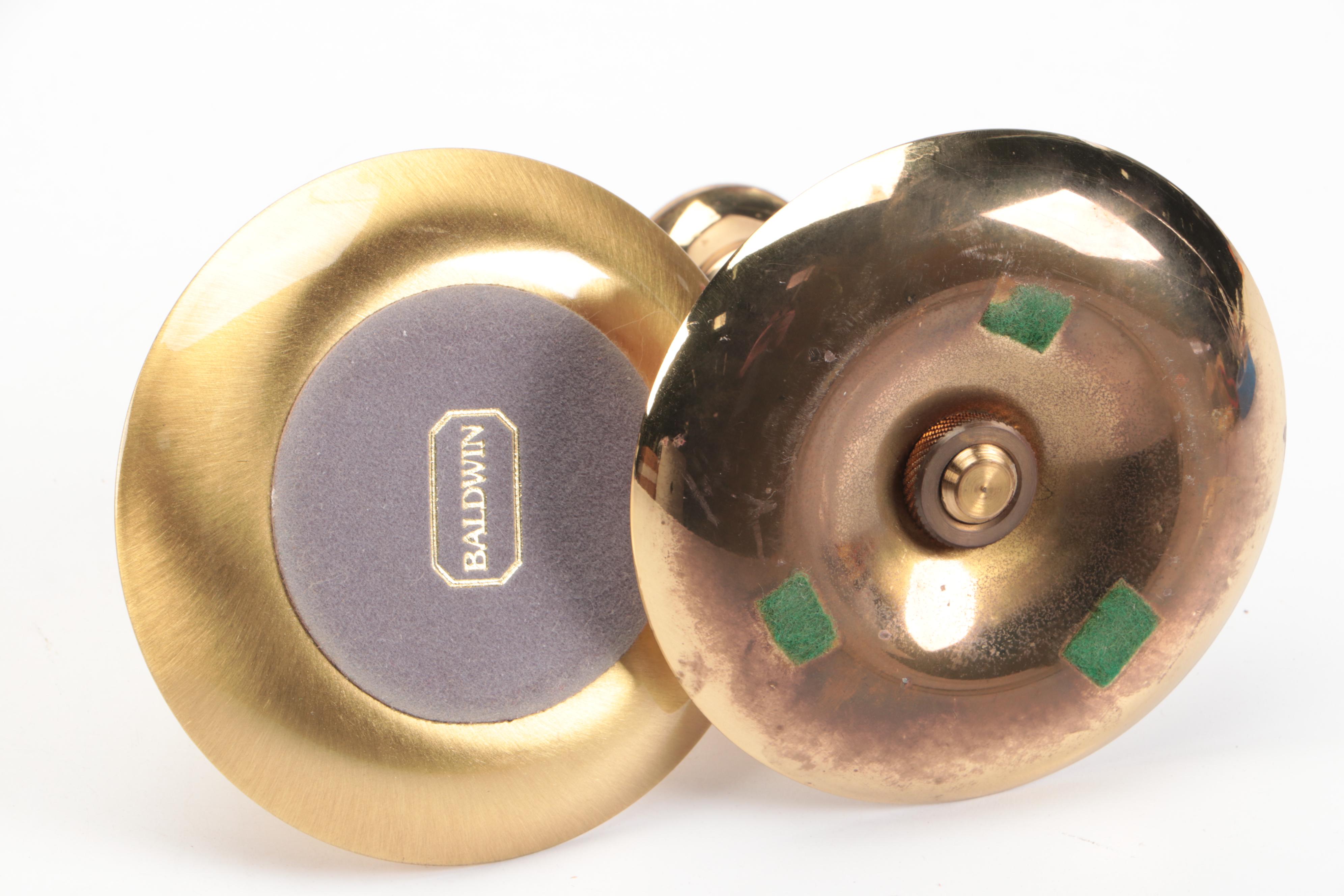 Baldwin and Other Brass Candle Holders and Wall Sconce