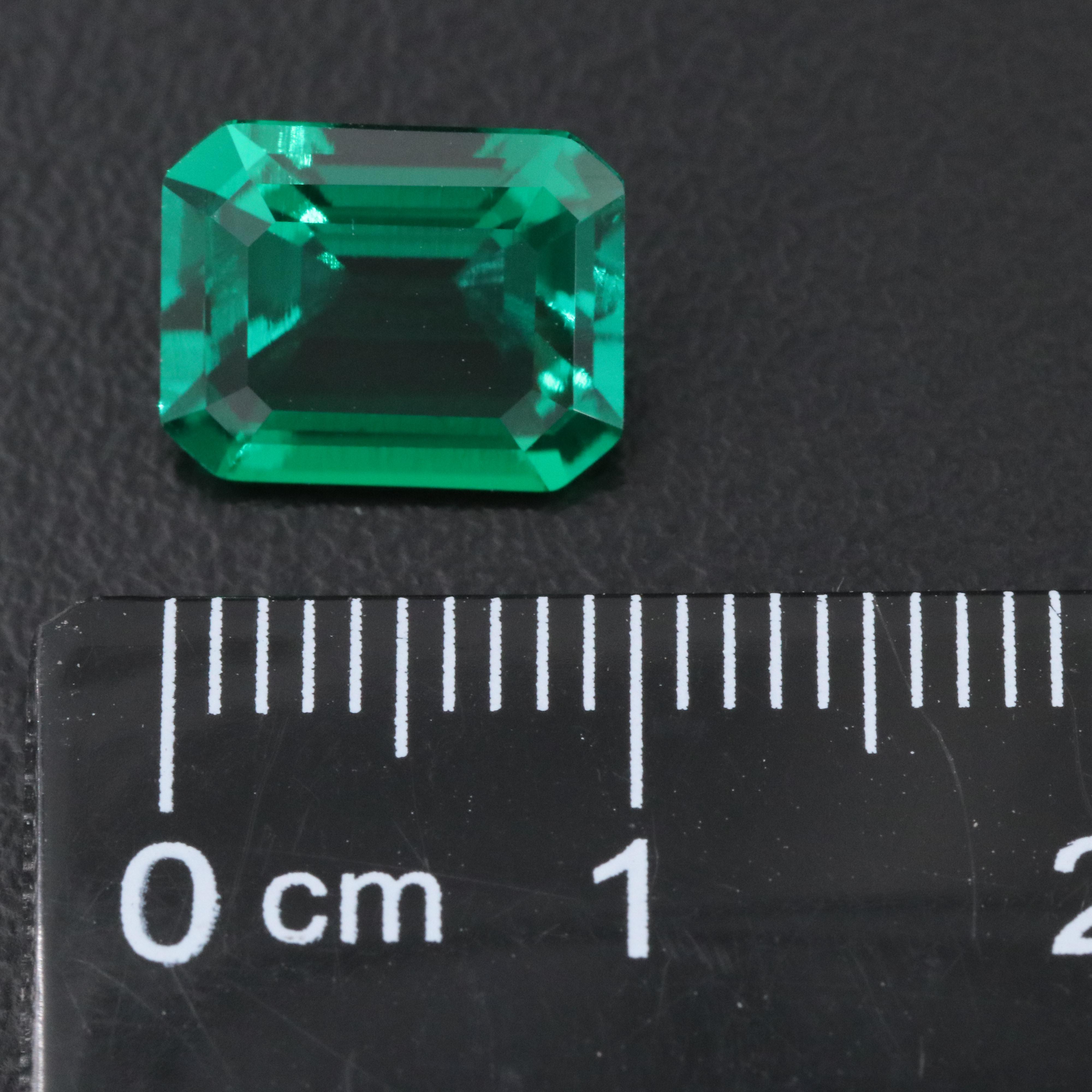 Loose 2.68 CT Lab Grown Emerald