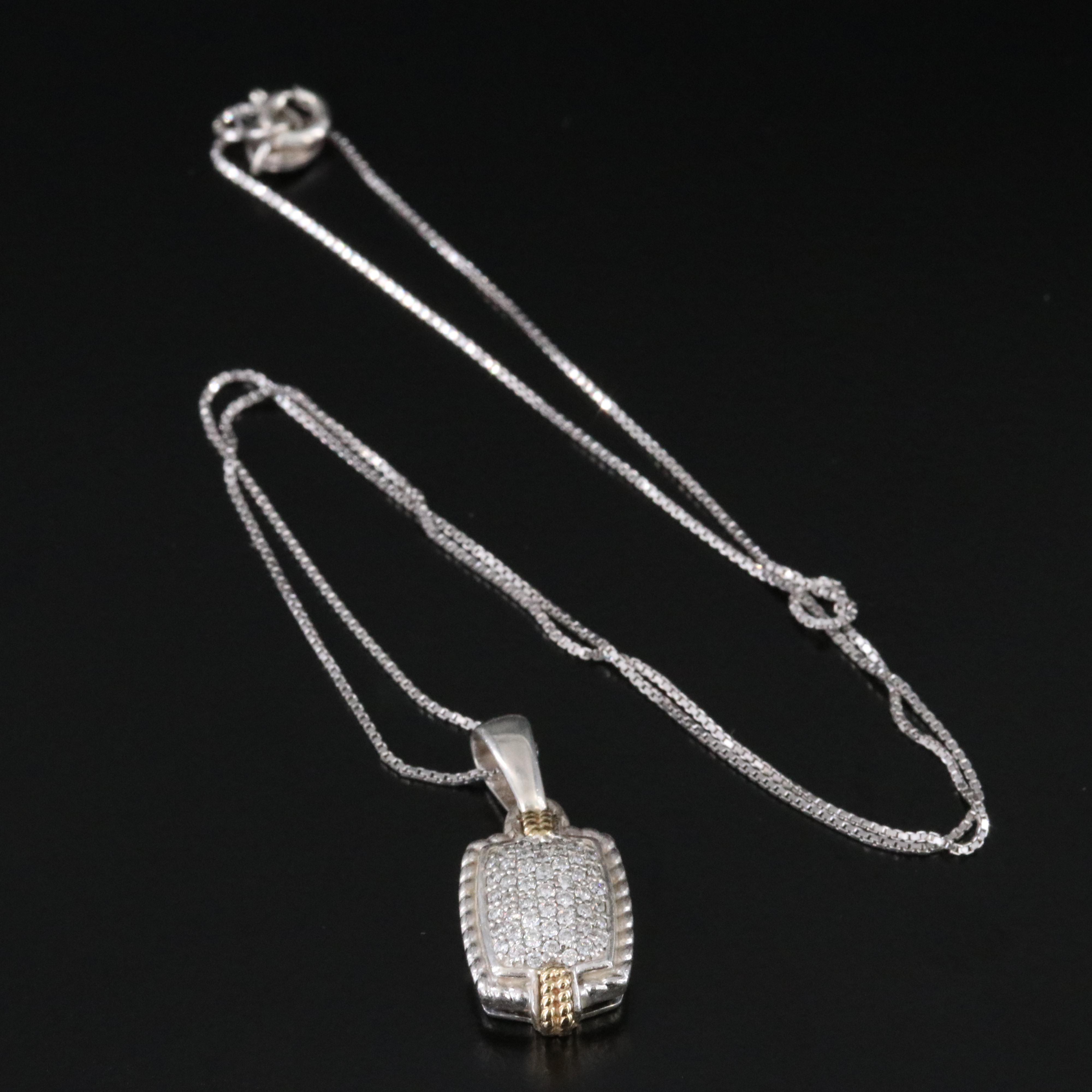 Sterling Diamond Jewelry Collection with 18K Accents