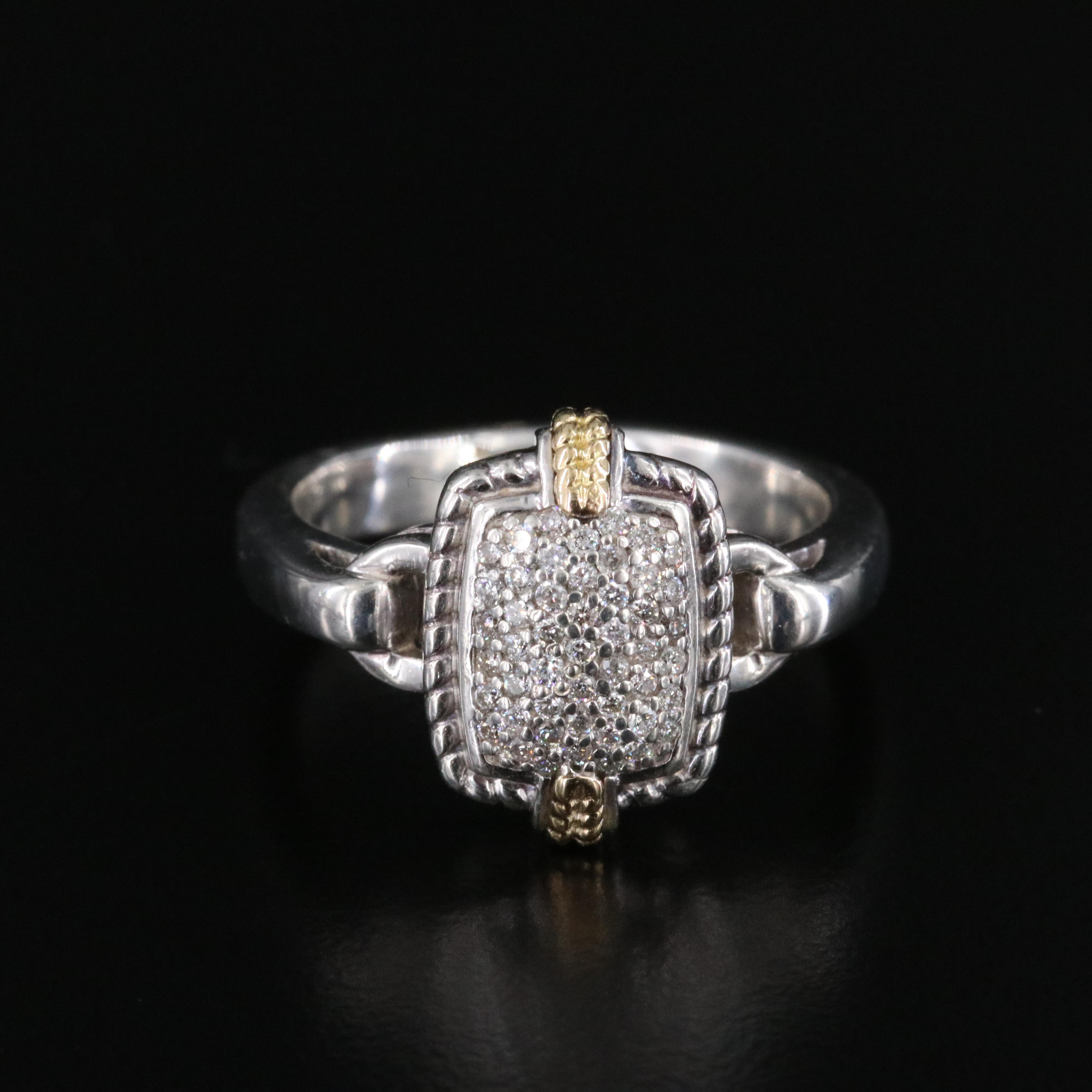 Sterling Diamond Jewelry Collection with 18K Accents