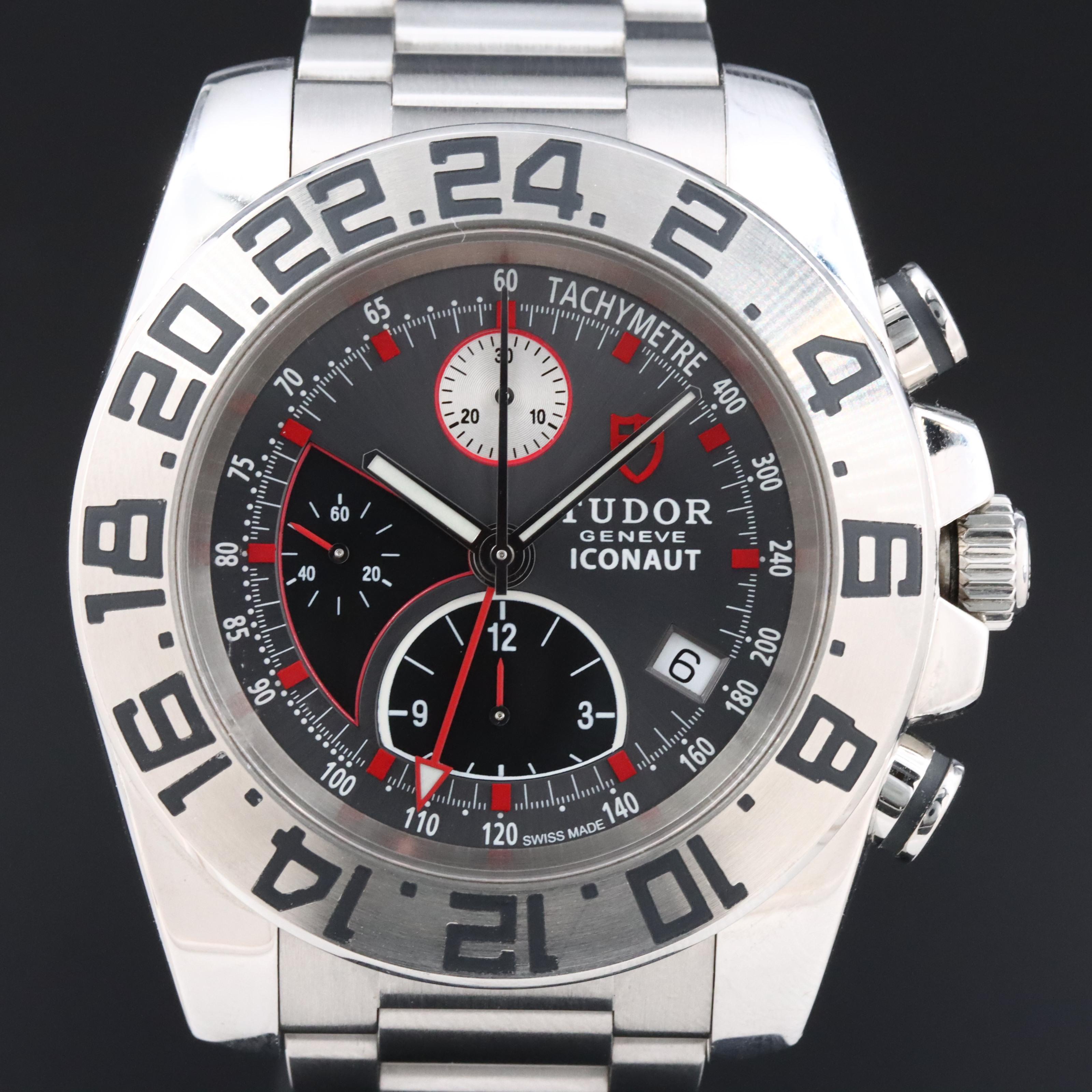 Tudor Iconaut GMT Chronograph Steel Grey Automatic 20400 Watch
