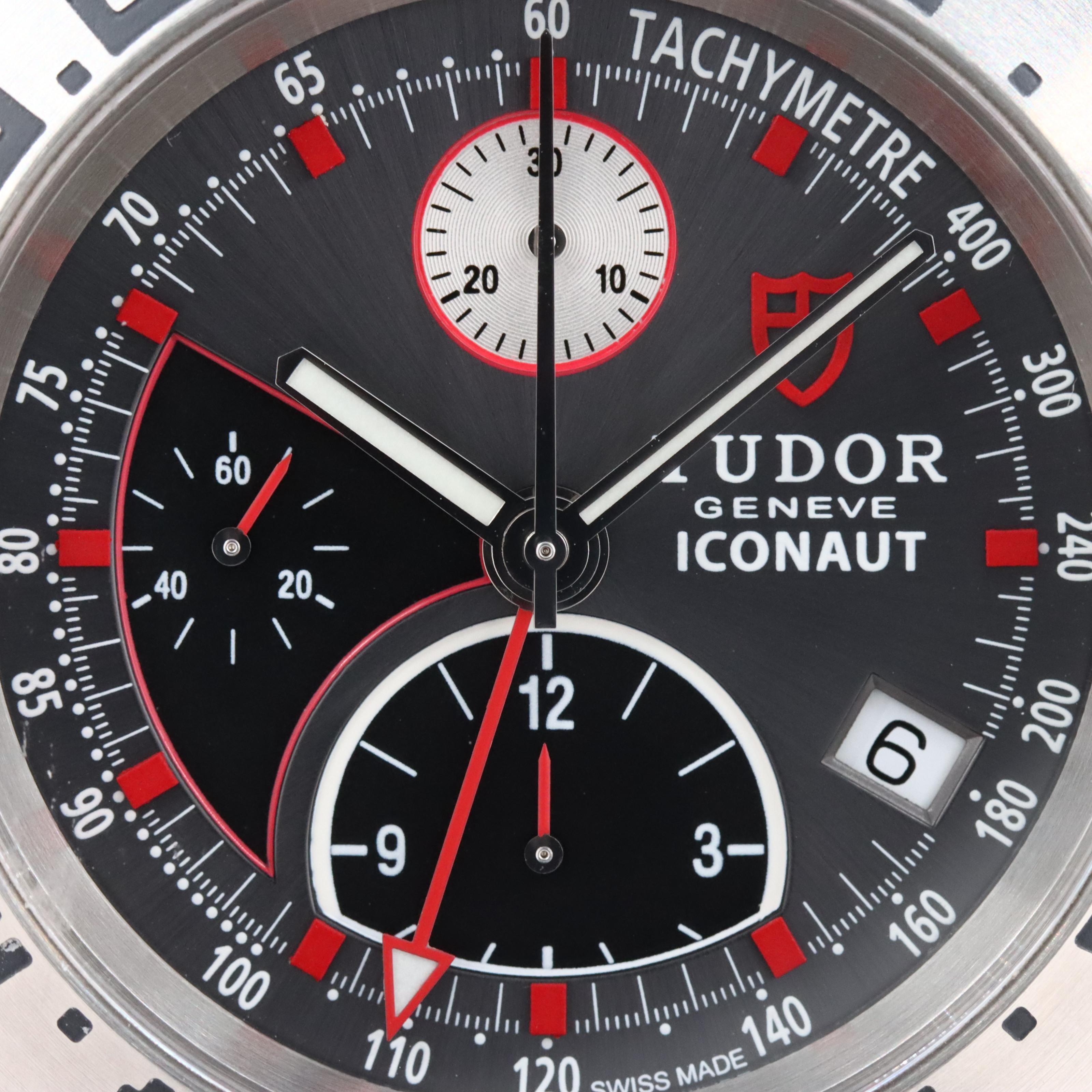 Tudor Iconaut GMT Chronograph Steel Grey Automatic 20400 Watch