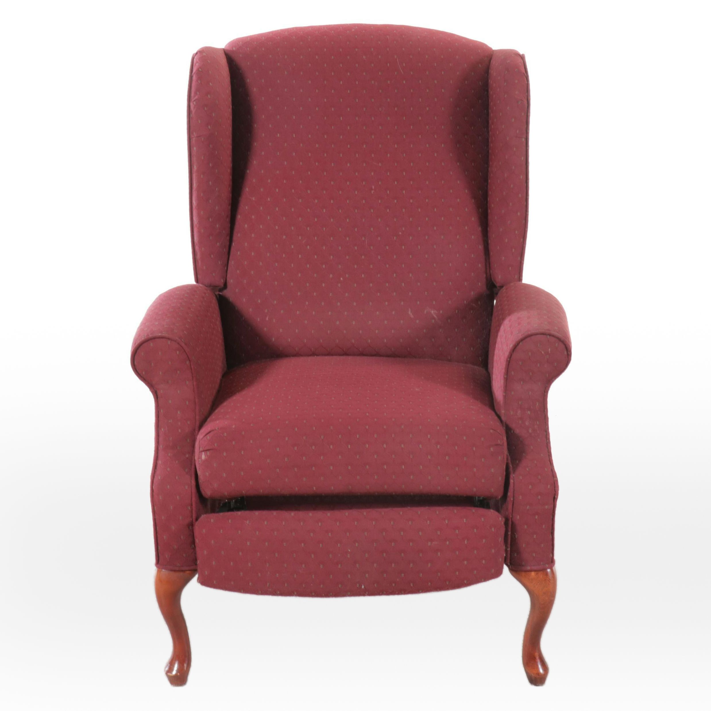 Queen Anne Style Recliner, 1998