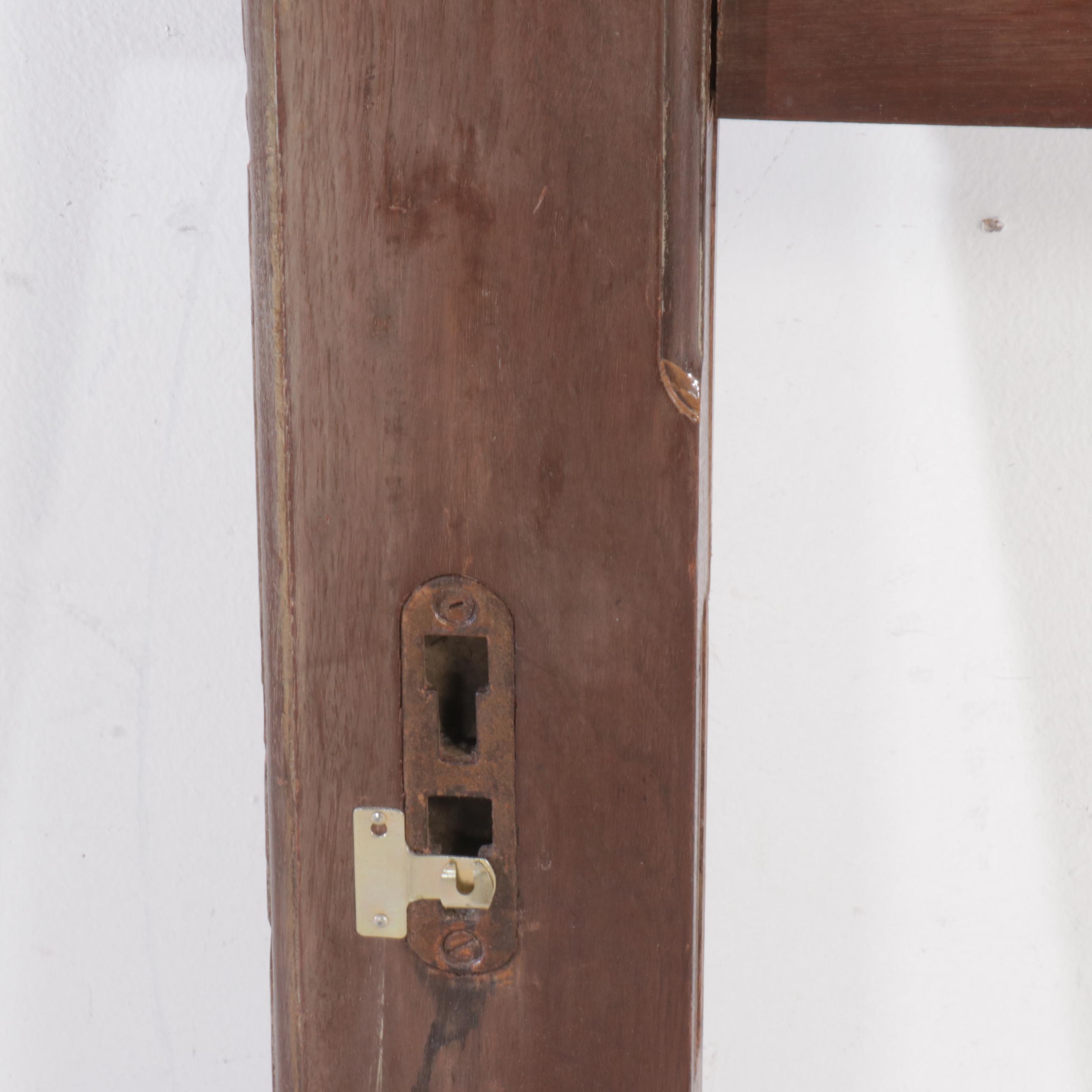 Rococo Revival Walnut Queen Size Headboard, Late 19th/Early 20th Century