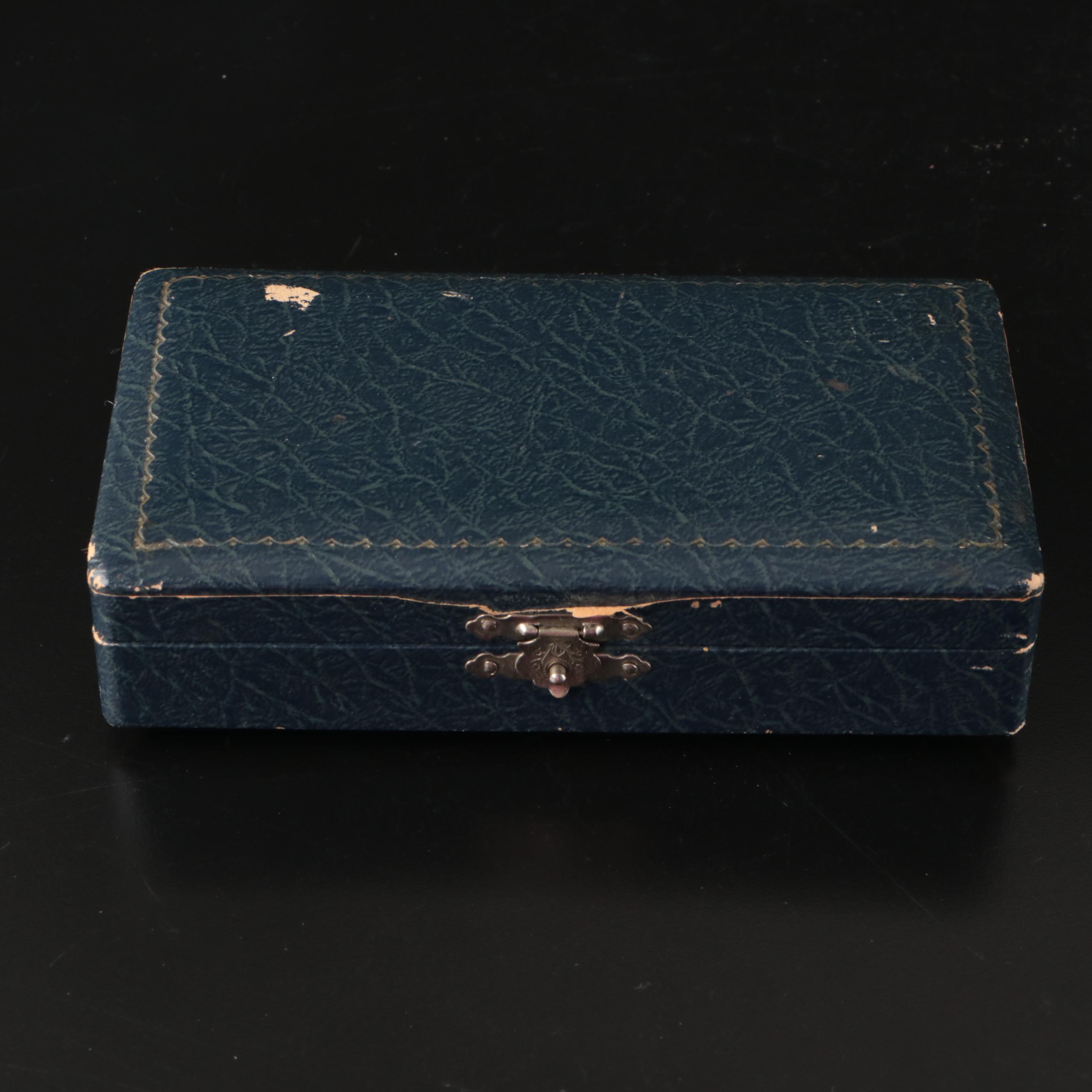 Japanese Matsuya Sterling Silver Salt Cellars, 20th Century