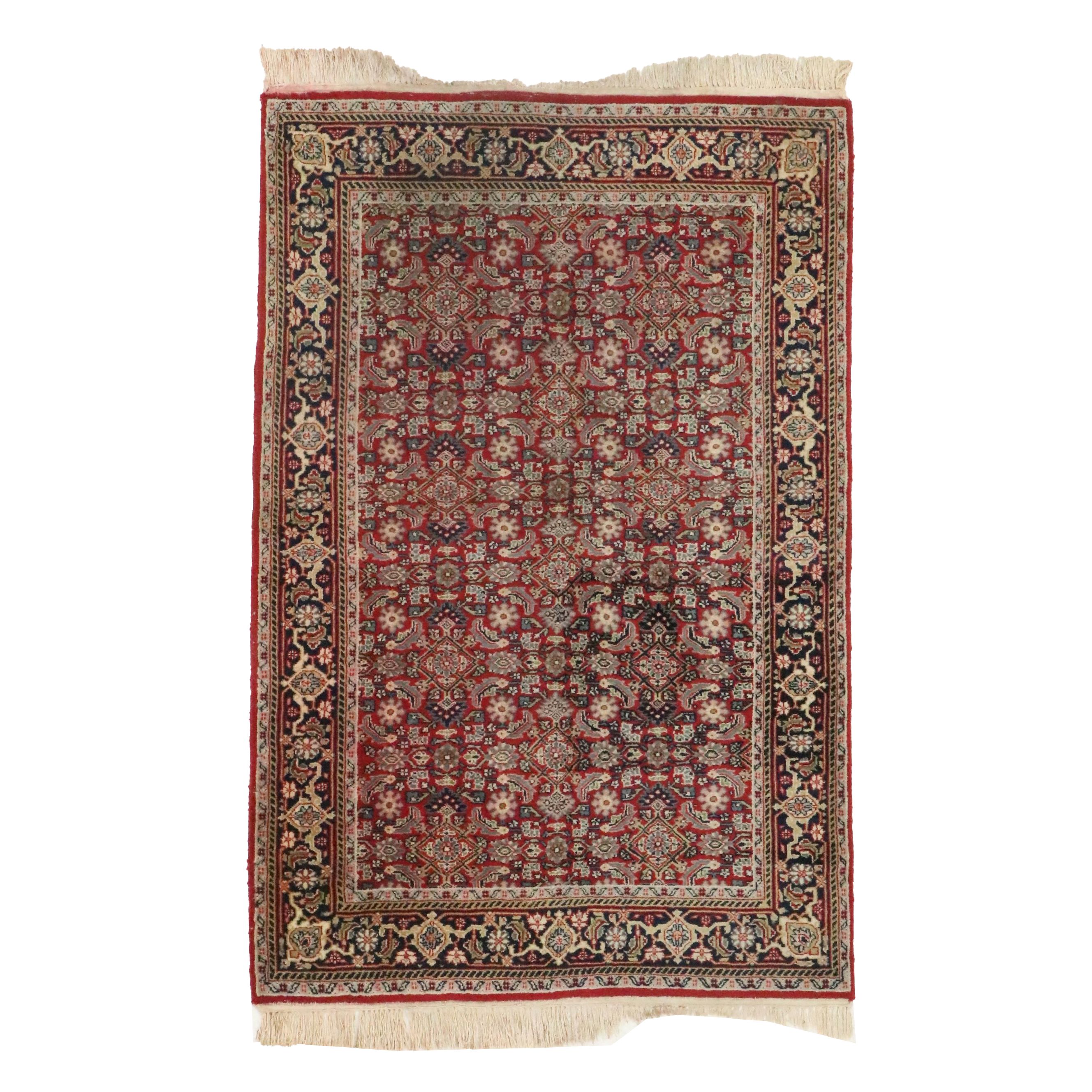 4' x 6'8 Hand-Knotted Persian Veramin Area Rug