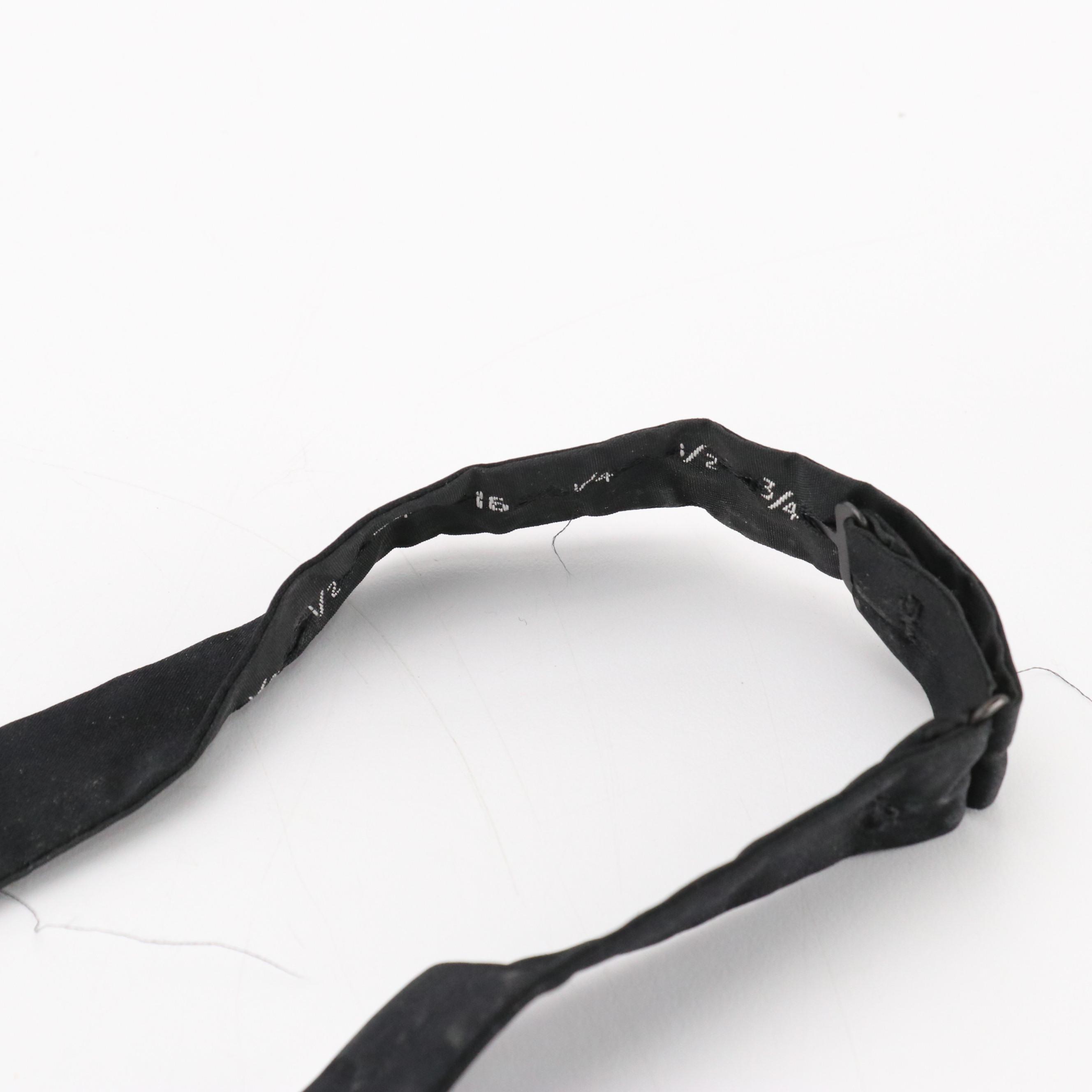 Brooks Brothers Vintage Tuxedo Vest, Silk Cummerbund and Bow Ties