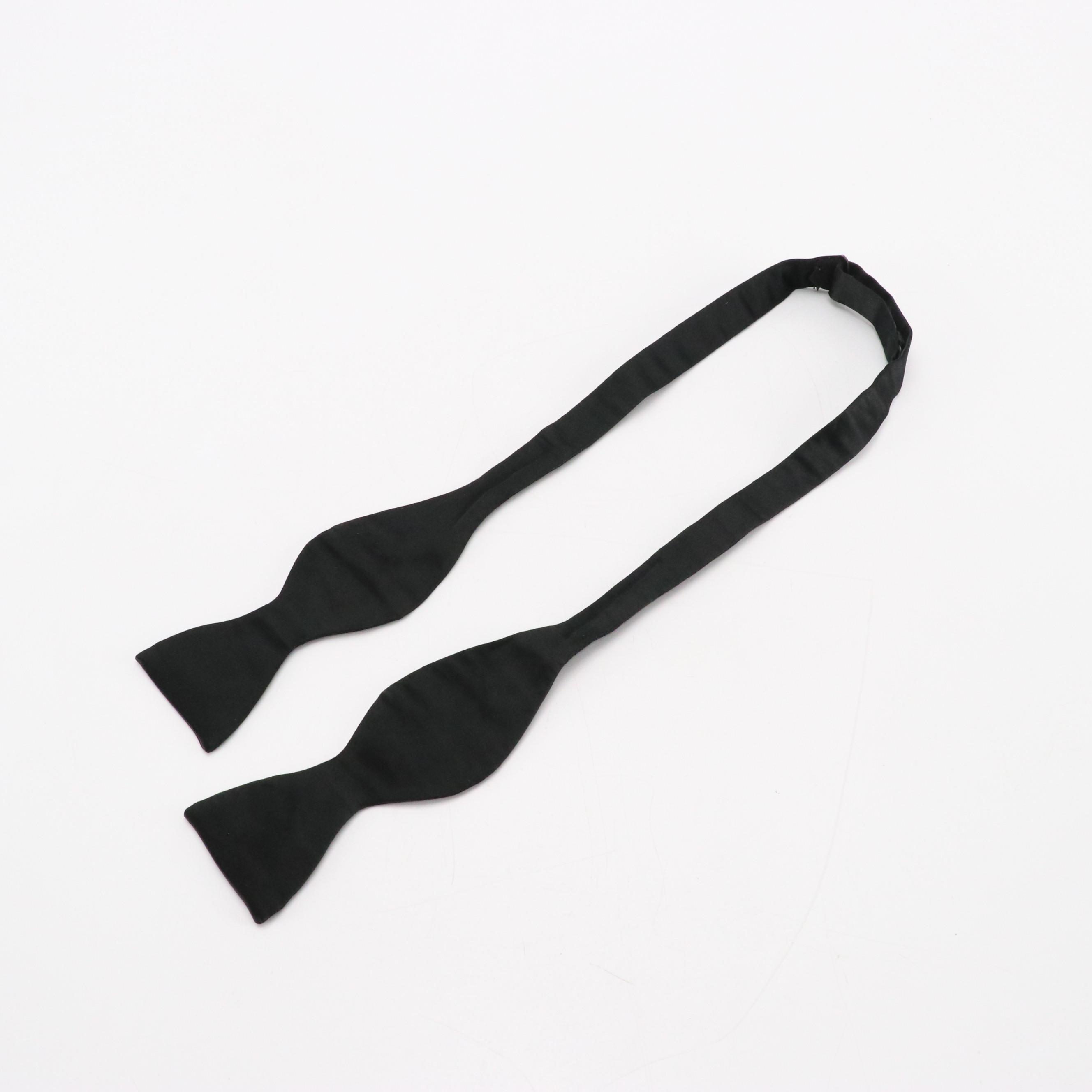 Brooks Brothers Vintage Tuxedo Vest, Silk Cummerbund and Bow Ties