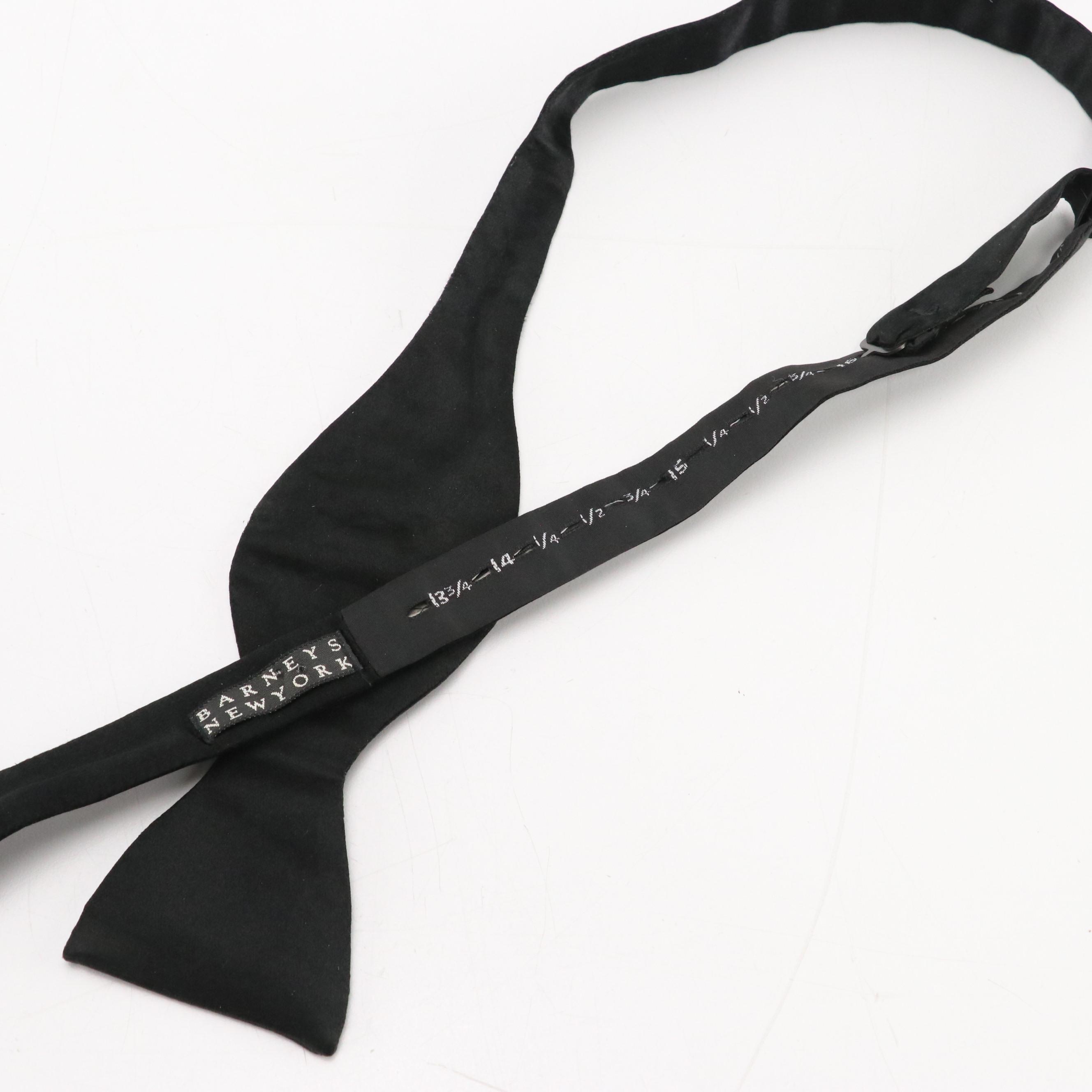 Brooks Brothers Vintage Tuxedo Vest, Silk Cummerbund and Bow Ties