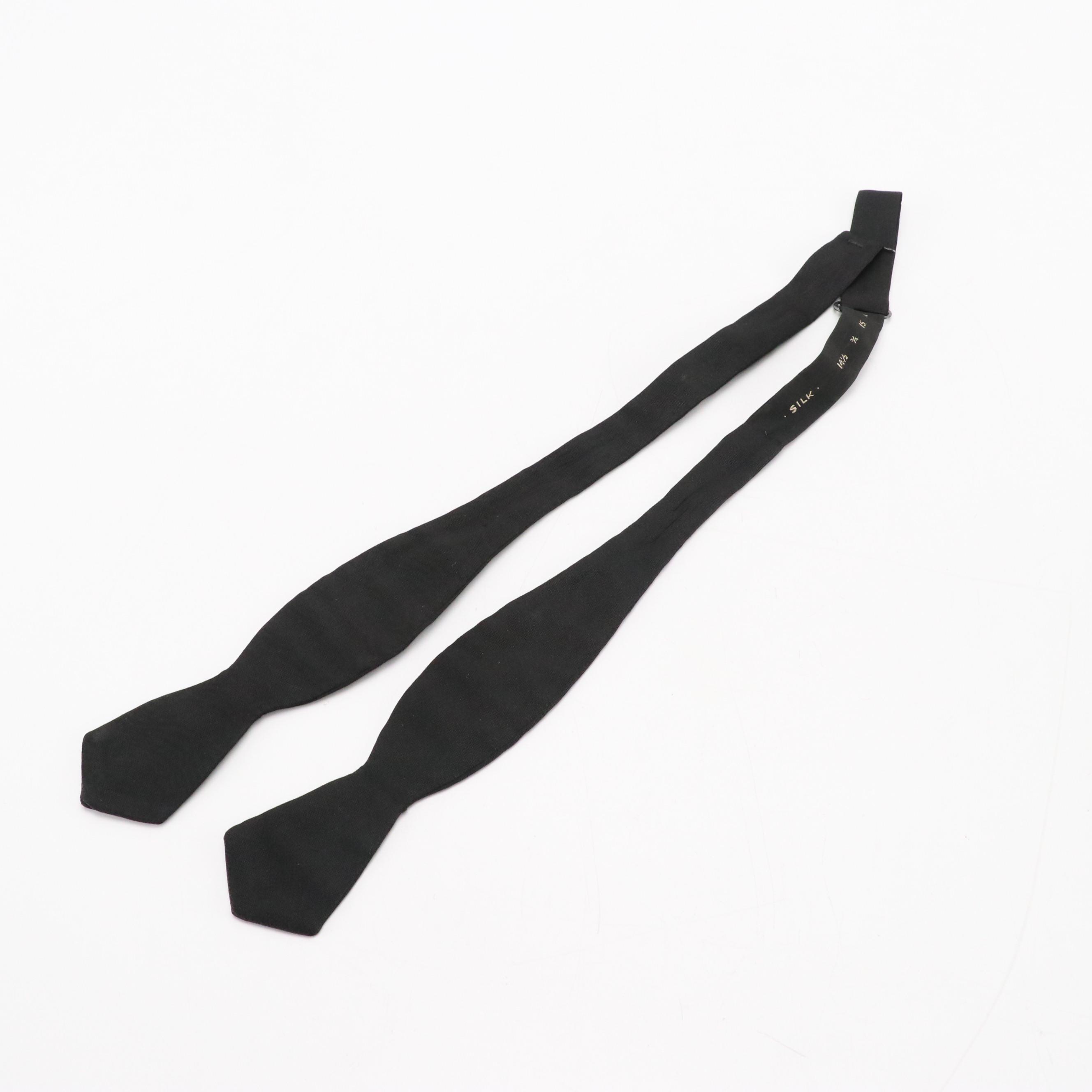 Brooks Brothers Vintage Tuxedo Vest, Silk Cummerbund and Bow Ties