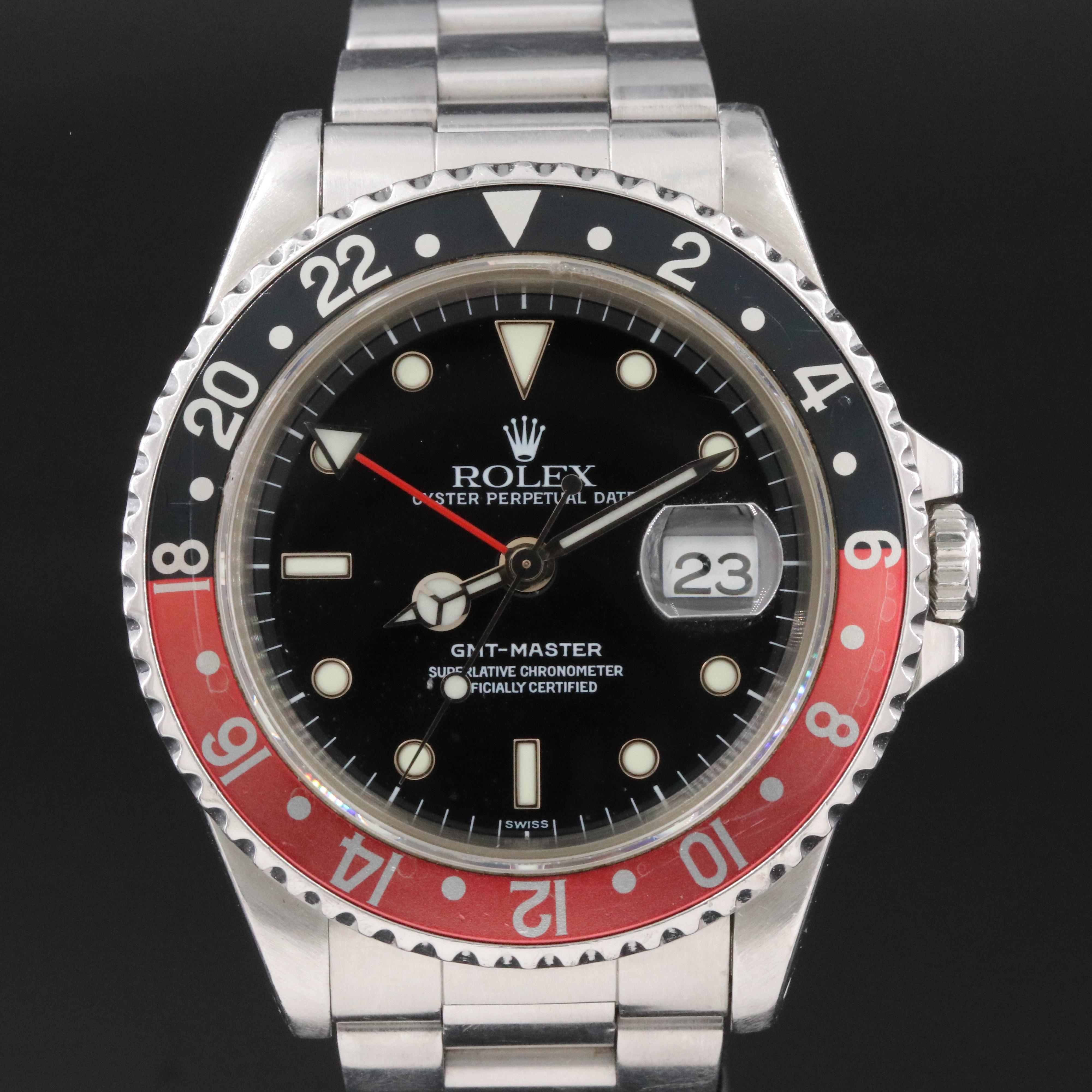 1993 - 1994 Rolex GMT-Master "Coke" Oyster Date 16700 Watch