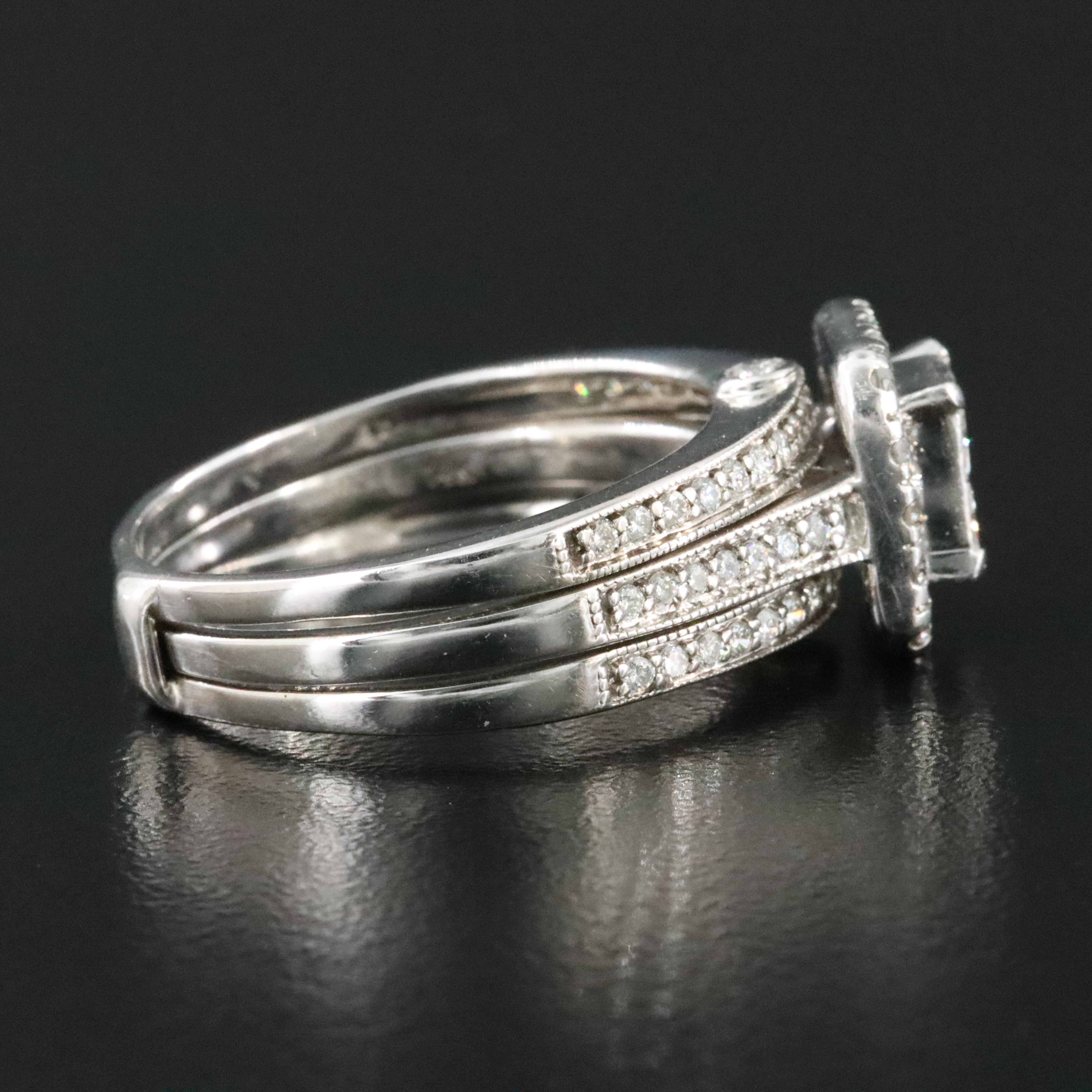 14K 1.59 CTW Diamond Ring Set