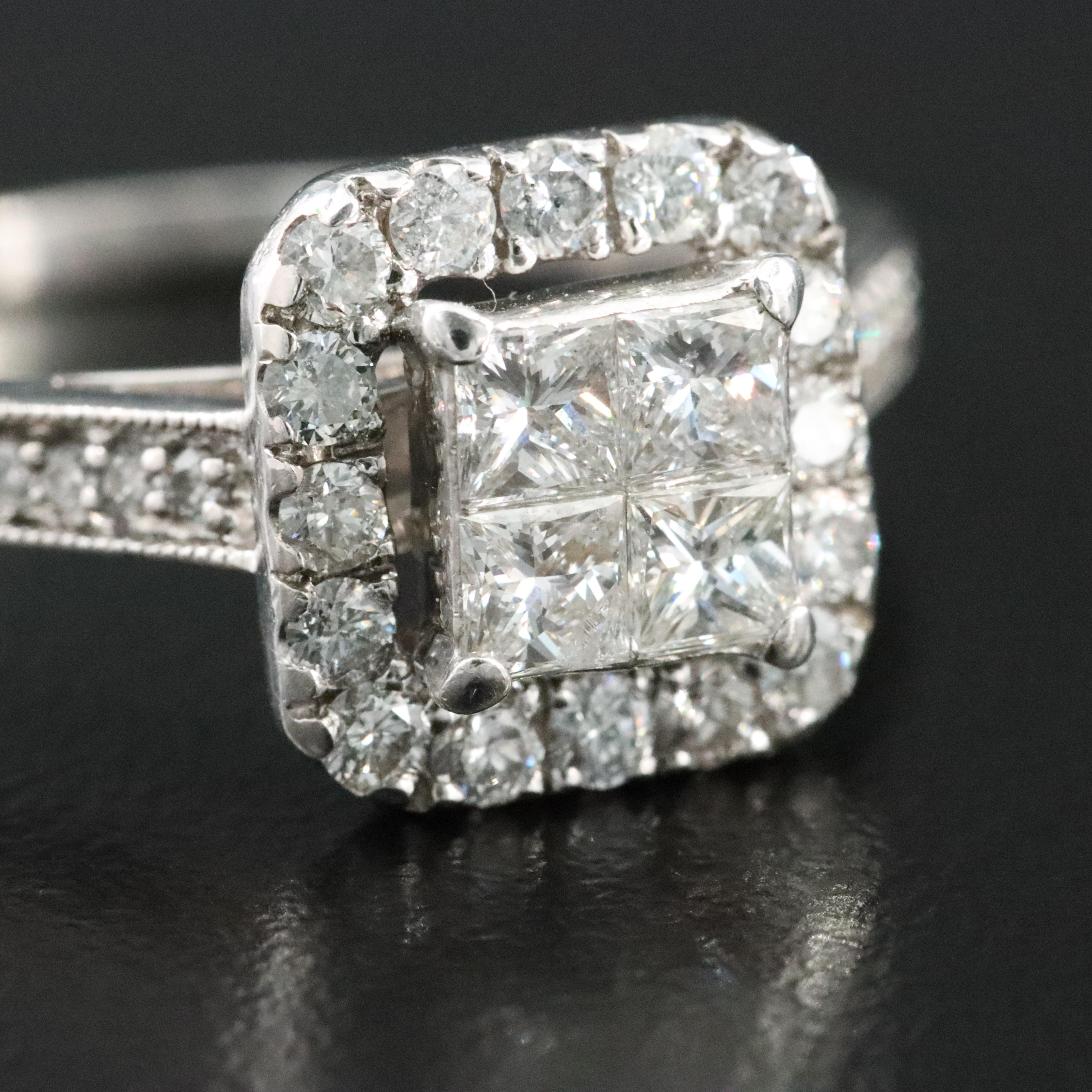 14K 1.59 CTW Diamond Ring Set