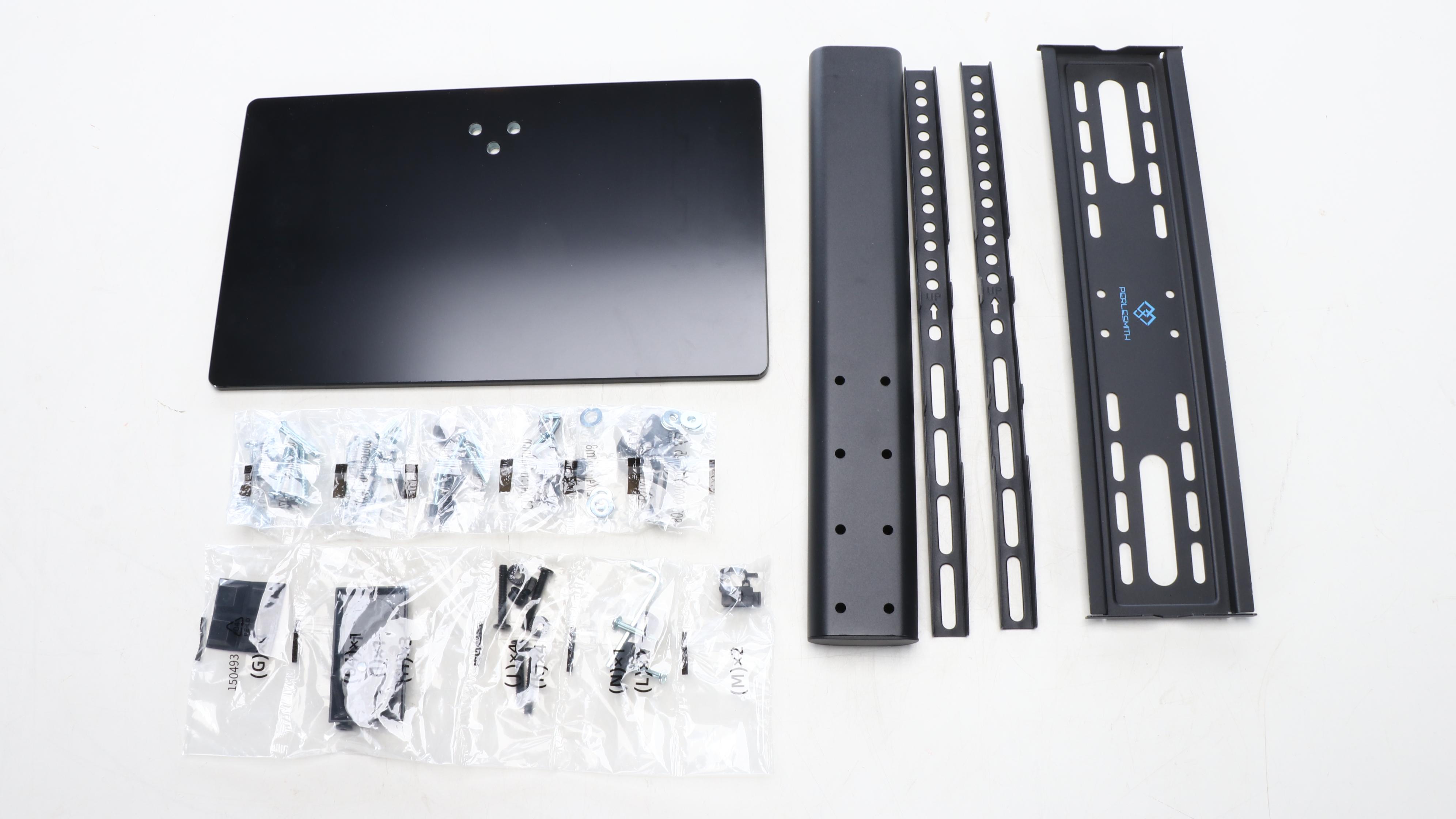 Perlesmith Metal Tabletop TV Stand