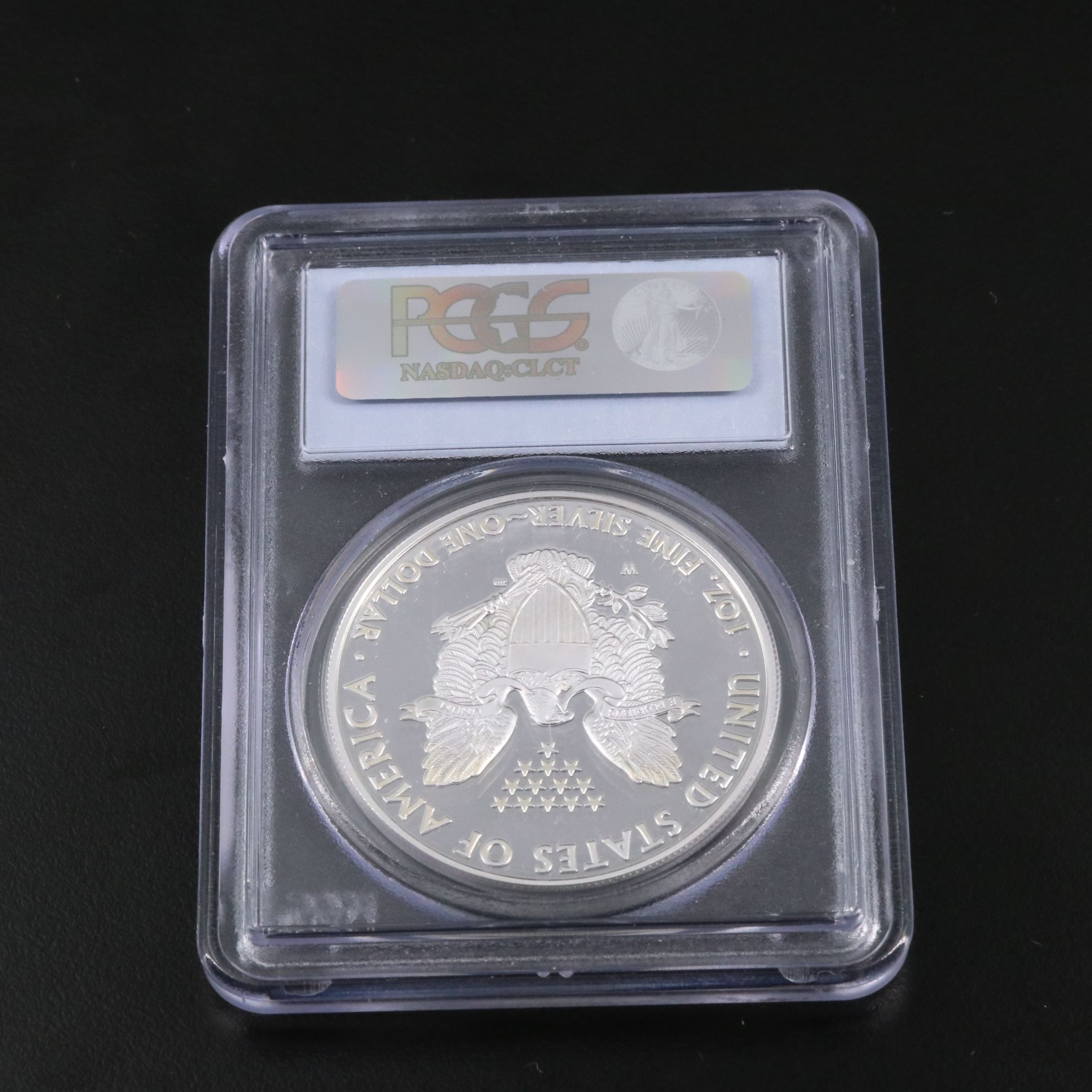 PCGS Graded PR70DCAM 2008-W $1 U.S. Silver Eagle Proof Coin