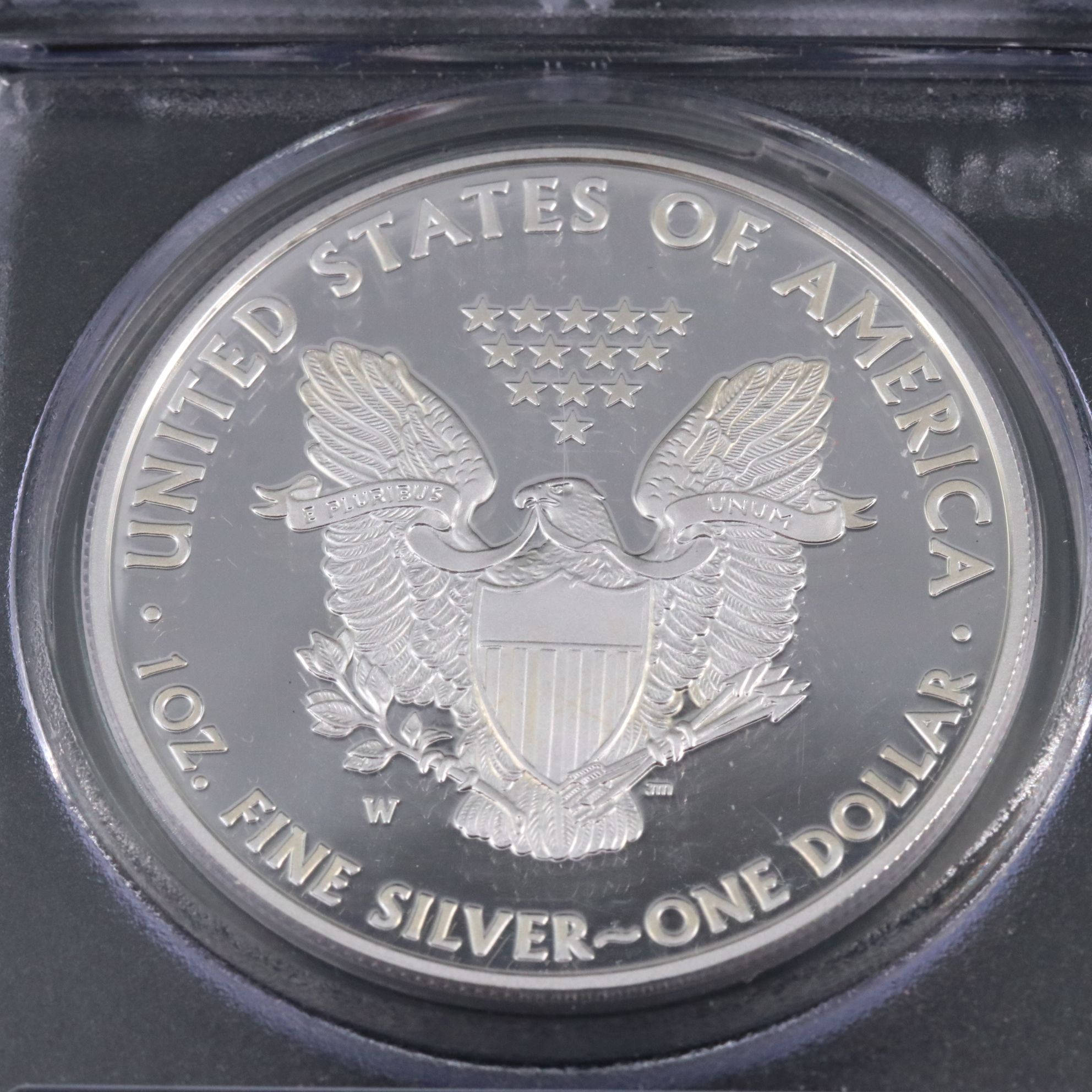 PCGS Graded PR70DCAM 2008-W $1 U.S. Silver Eagle Proof Coin