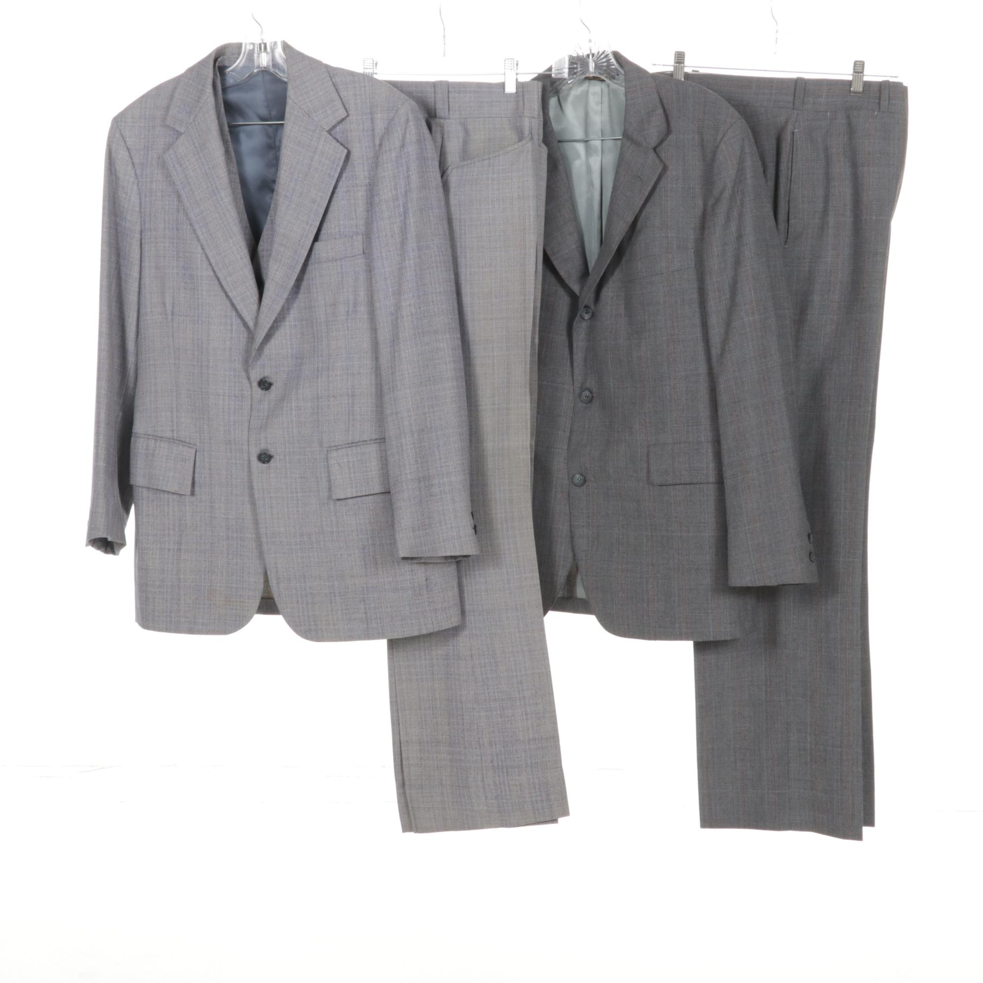 Men's French Tailor of Columbus, OH Three-Piece Suit and Linett Two-Piece Suit